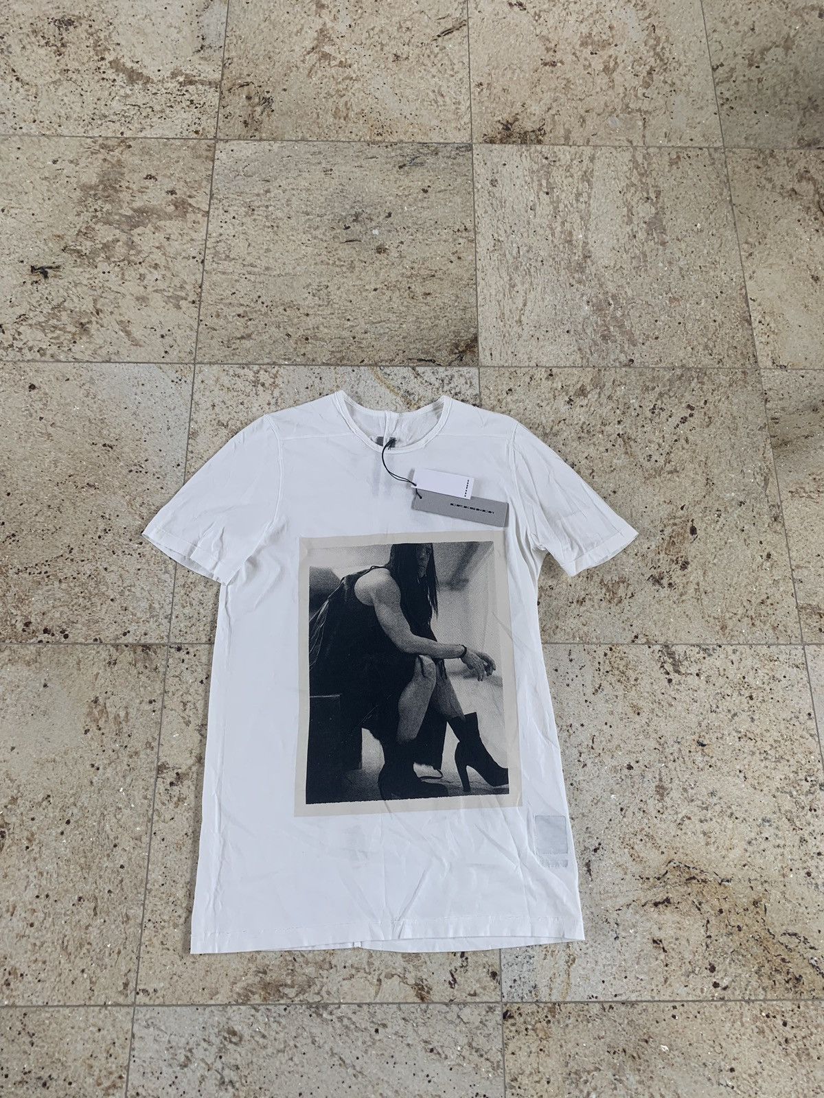 DRKSHDW Men's Shirt Level White