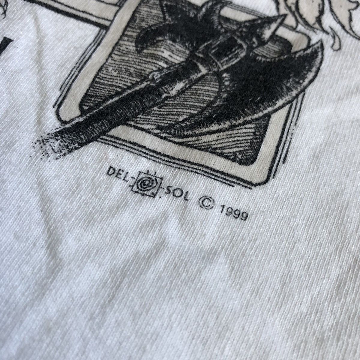 Other × Vintage Vintage 90s Del Sol Dragons St Maarten Graphic Logo T Shirt Size M / US 6-8 / IT 42-44 - 4 Thumbnail