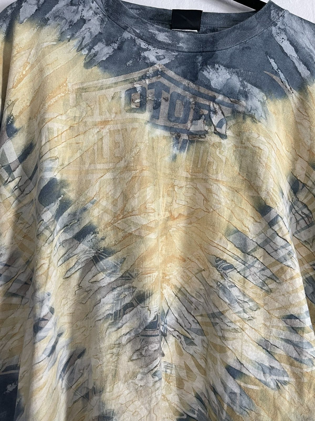 Vintage Harley Davidson Tye Dye Tshirt Size US XL / EU 56 / 4 - 2 Thumbnail
