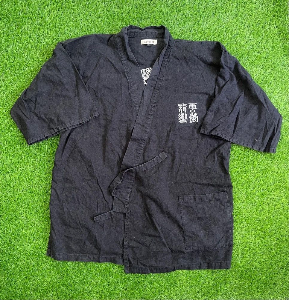 Japanese Brand × Vintage Japanesebrand Dragonfly Big Logo Embroidery Kimono Size US M / EU 48-50 / 2 - 3 Thumbnail