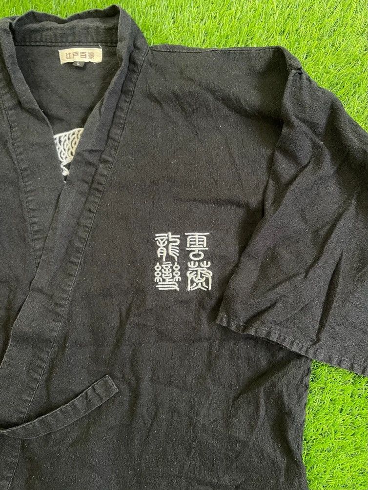 Japanese Brand × Vintage Japanesebrand Dragonfly Big Logo Embroidery Kimono Size US M / EU 48-50 / 2 - 5 Thumbnail