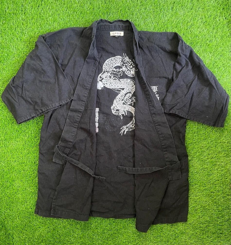 Japanese Brand × Vintage Japanesebrand Dragonfly Big Logo Embroidery Kimono Size US M / EU 48-50 / 2 - 4 Thumbnail