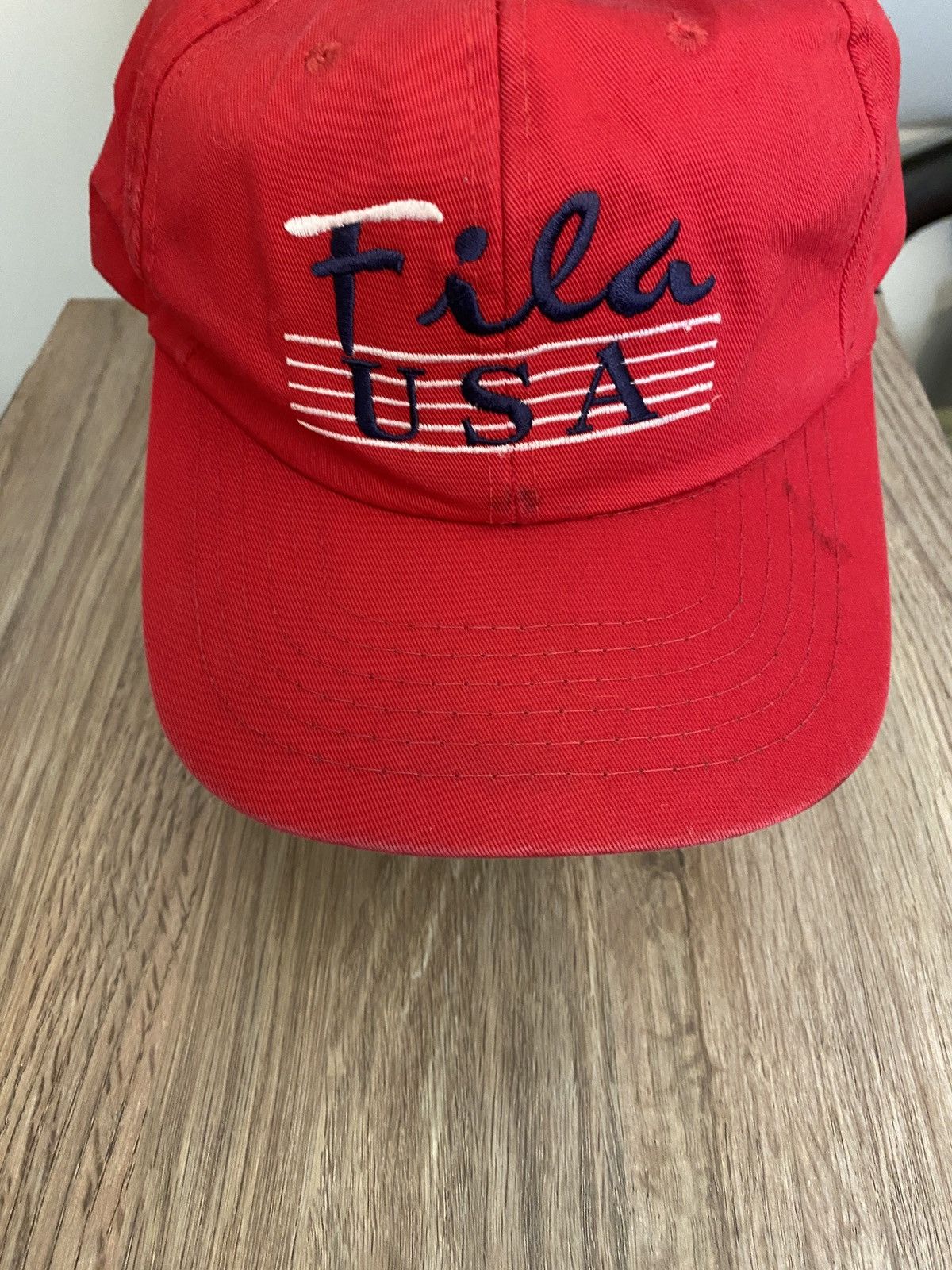 Fila Vintage 90’s Fila USA Snap Back Hat Cap Size ONE SIZE - 4 Thumbnail