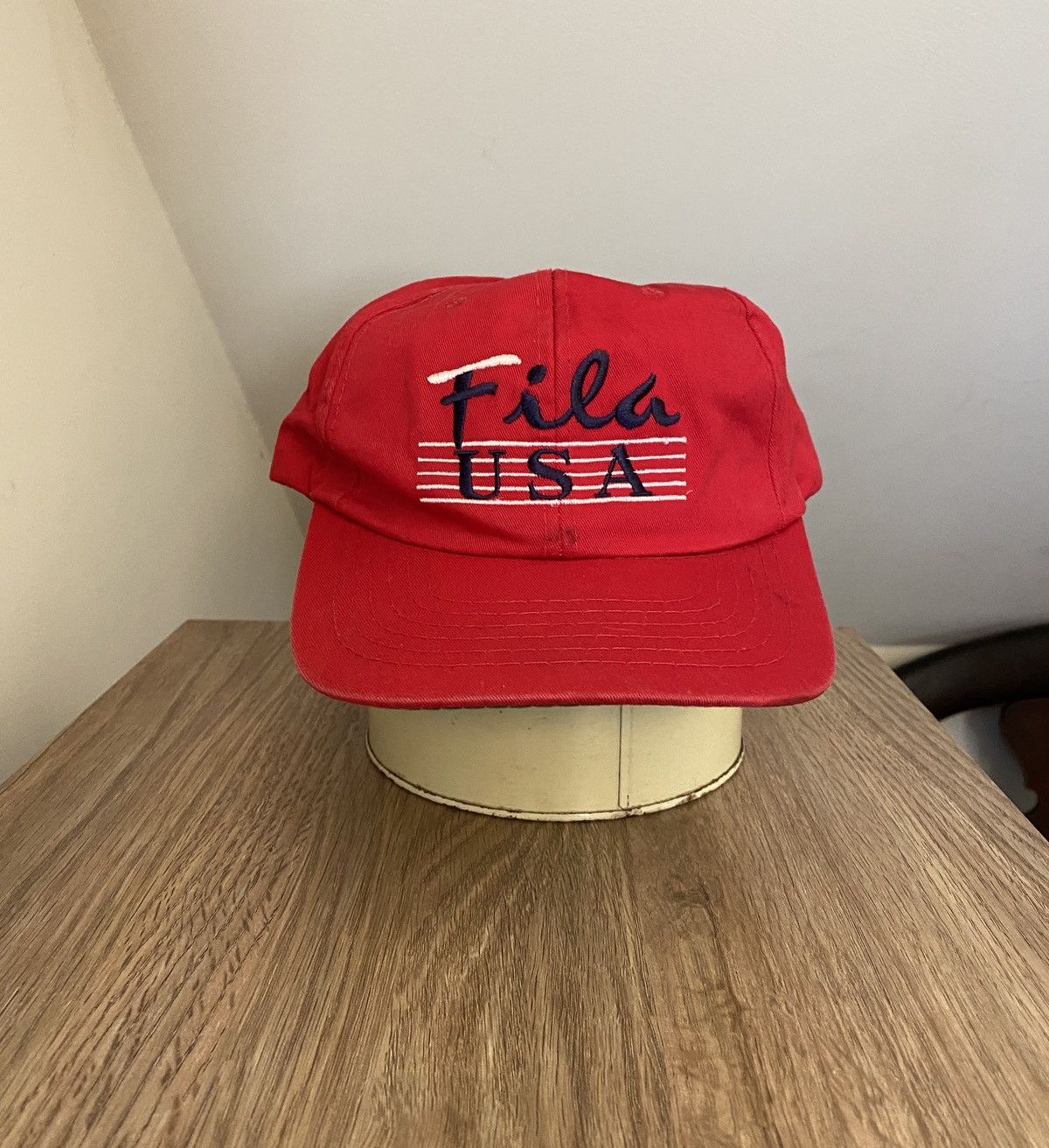 Fila Vintage 90’s Fila USA Snap Back Hat Cap Size ONE SIZE - 1 Thumbnail