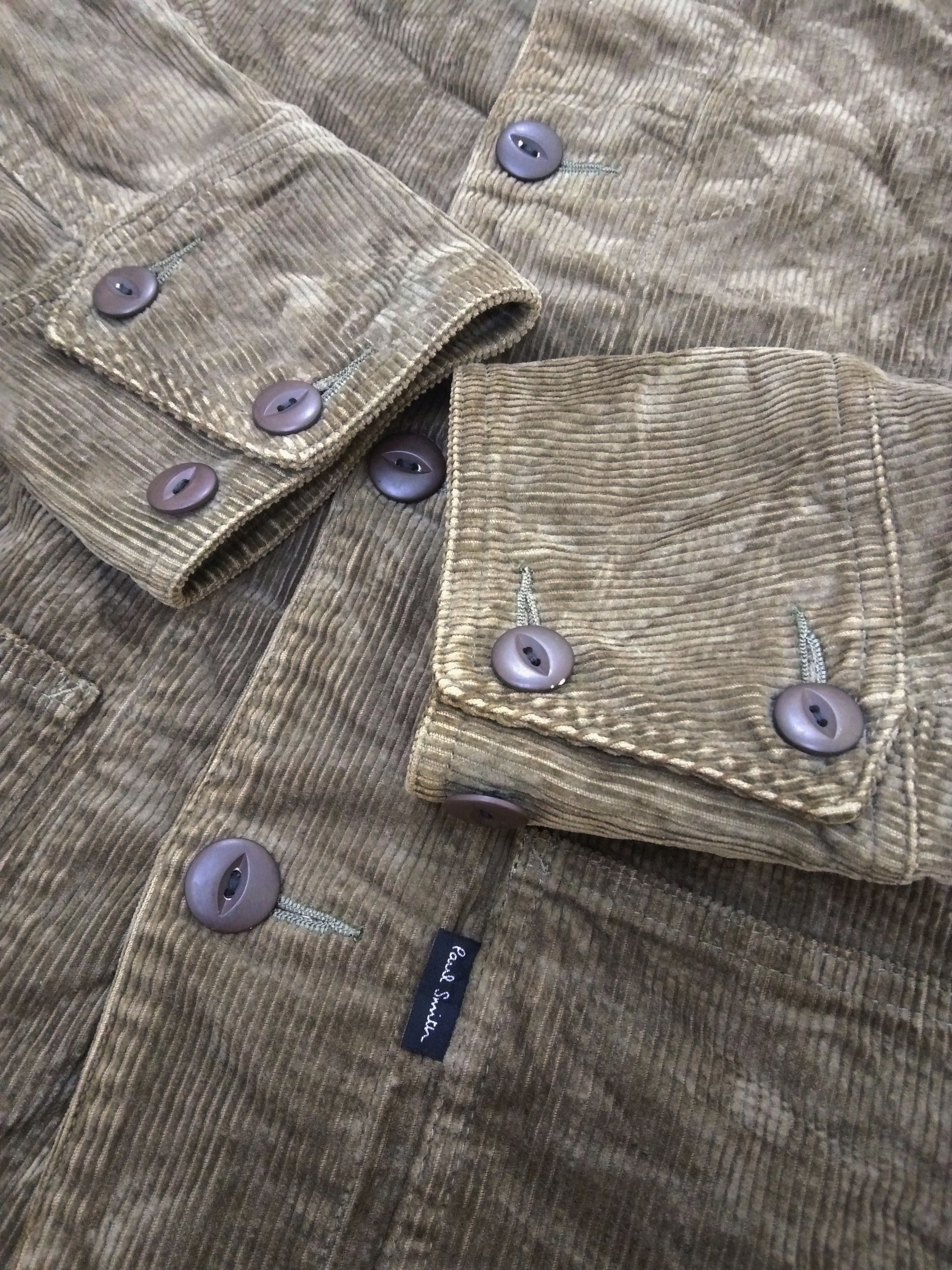 Paul Smith Red Ear Vintage Paul Smith Red Ear Corduroy Workwear Jacket Size US L / EU 52-54 / 3 - 5 Thumbnail