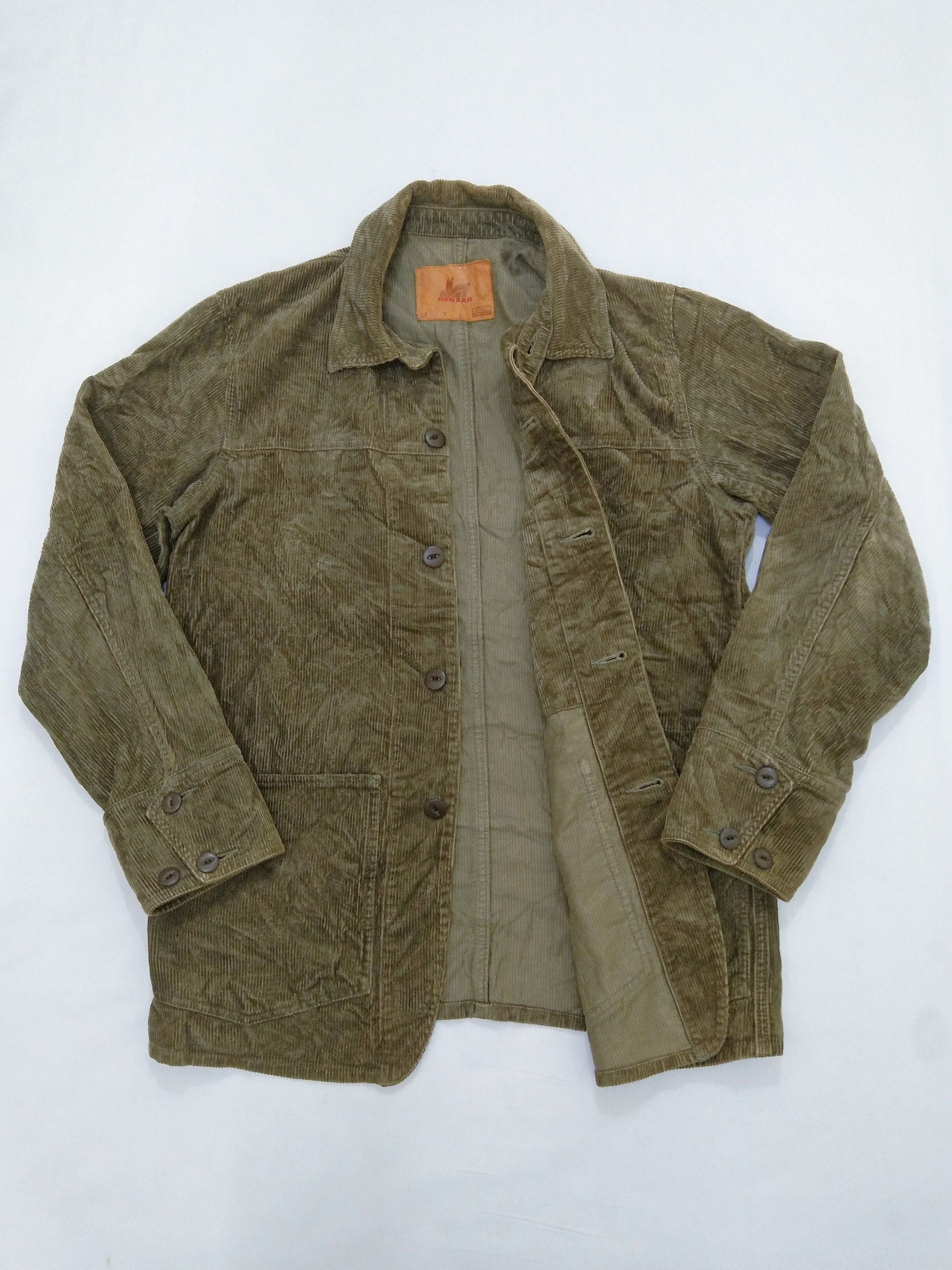Paul Smith Red Ear Vintage Paul Smith Red Ear Corduroy Workwear Jacket Size US L / EU 52-54 / 3 - 2 Thumbnail
