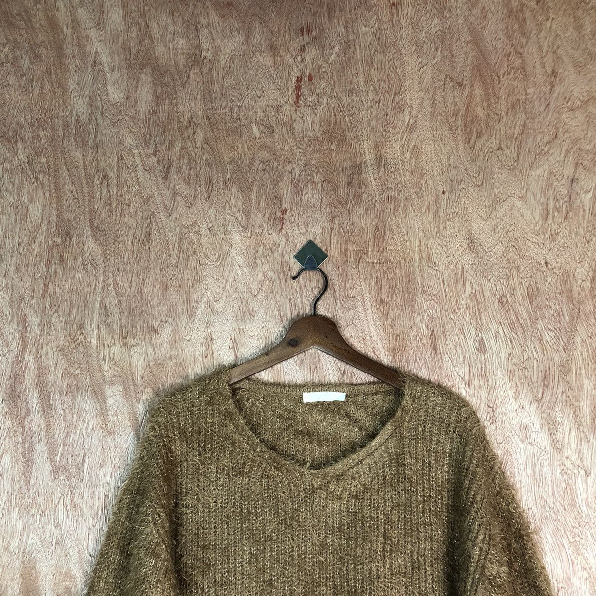 Homespun Knitwear × Japanese Brand × Vintage Chocol Raffine Robeo Shag Shaggy Fur Mohair Knitwear #6600 Size M / US 6-8 / IT 42-44 - 4 Thumbnail