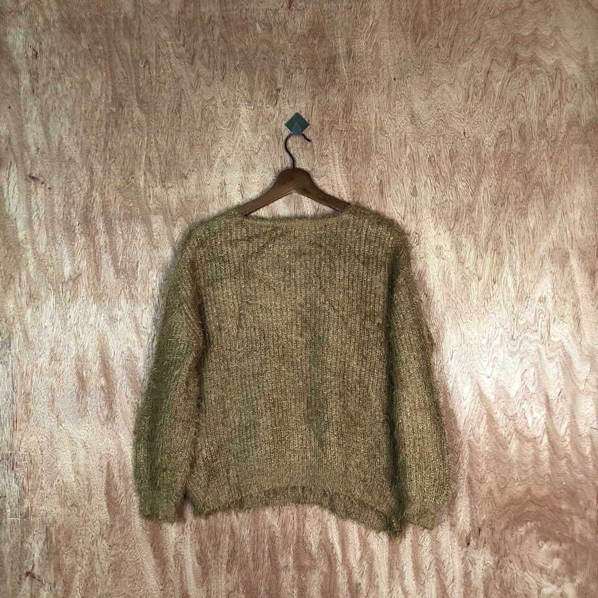 Homespun Knitwear × Japanese Brand × Vintage Chocol Raffine Robeo Shag Shaggy Fur Mohair Knitwear #6600 Size M / US 6-8 / IT 42-44 - 10 Thumbnail