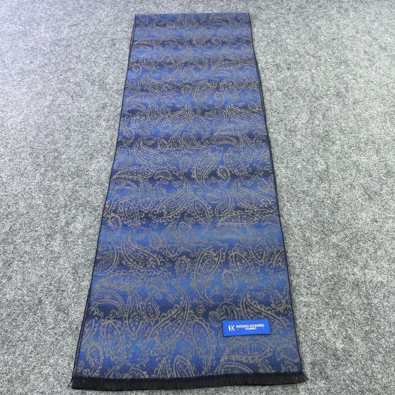 Hiroko Koshino Homme × Vintage Hiroko Koshino Homme Scarf / Muffler / Neckwear T675 Size ONE SIZE - 1 Thumbnail