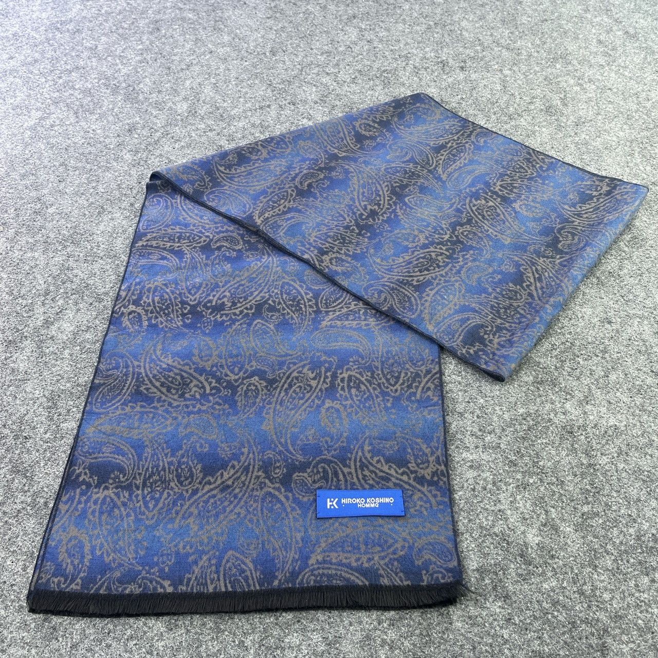 Hiroko Koshino Homme × Vintage Hiroko Koshino Homme Scarf / Muffler / Neckwear T675 Size ONE SIZE - 3 Thumbnail