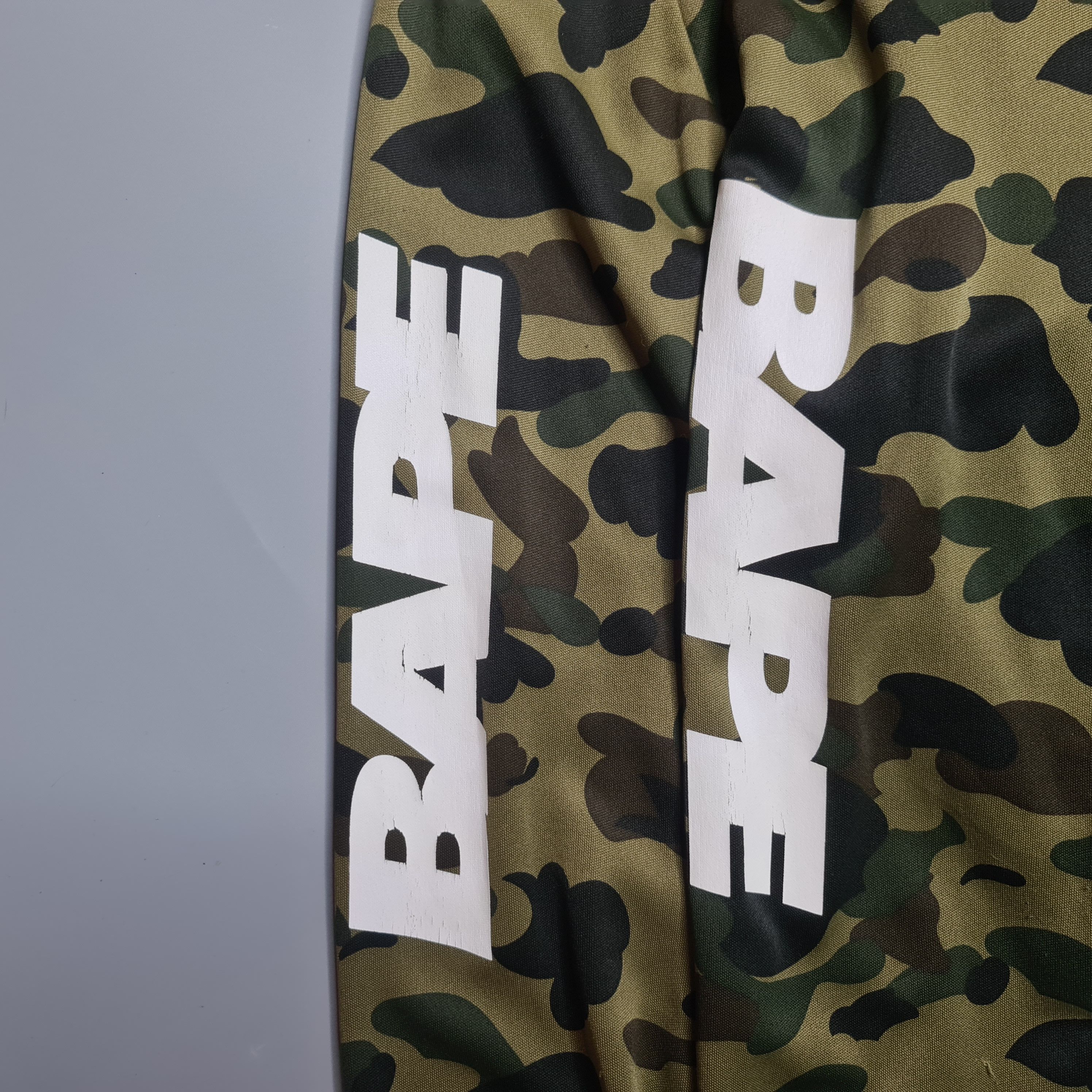 Bape Bape - 1st Camo Green Track Jacket Size US S / EU 44-46 / 1 - 10 Thumbnail