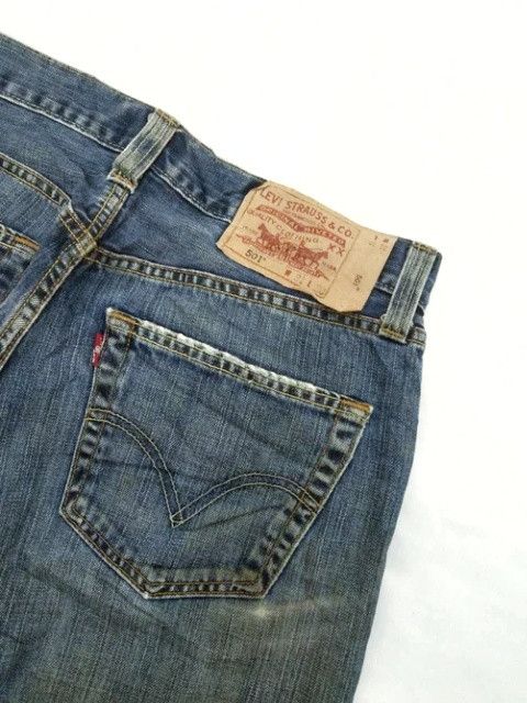 Levi's Vintage Levi's 501 Released Hem Jeans 31x30 Size US 31 - 3 Thumbnail