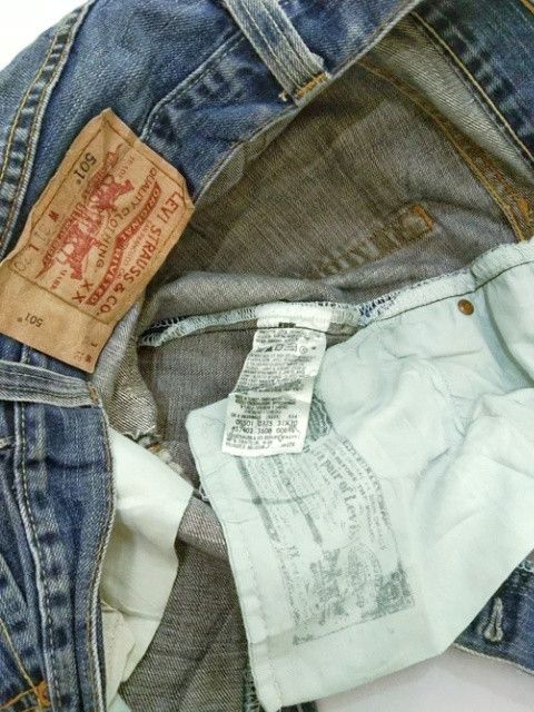 Levi's Vintage Levi's 501 Released Hem Jeans 31x30 Size US 31 - 9 Thumbnail
