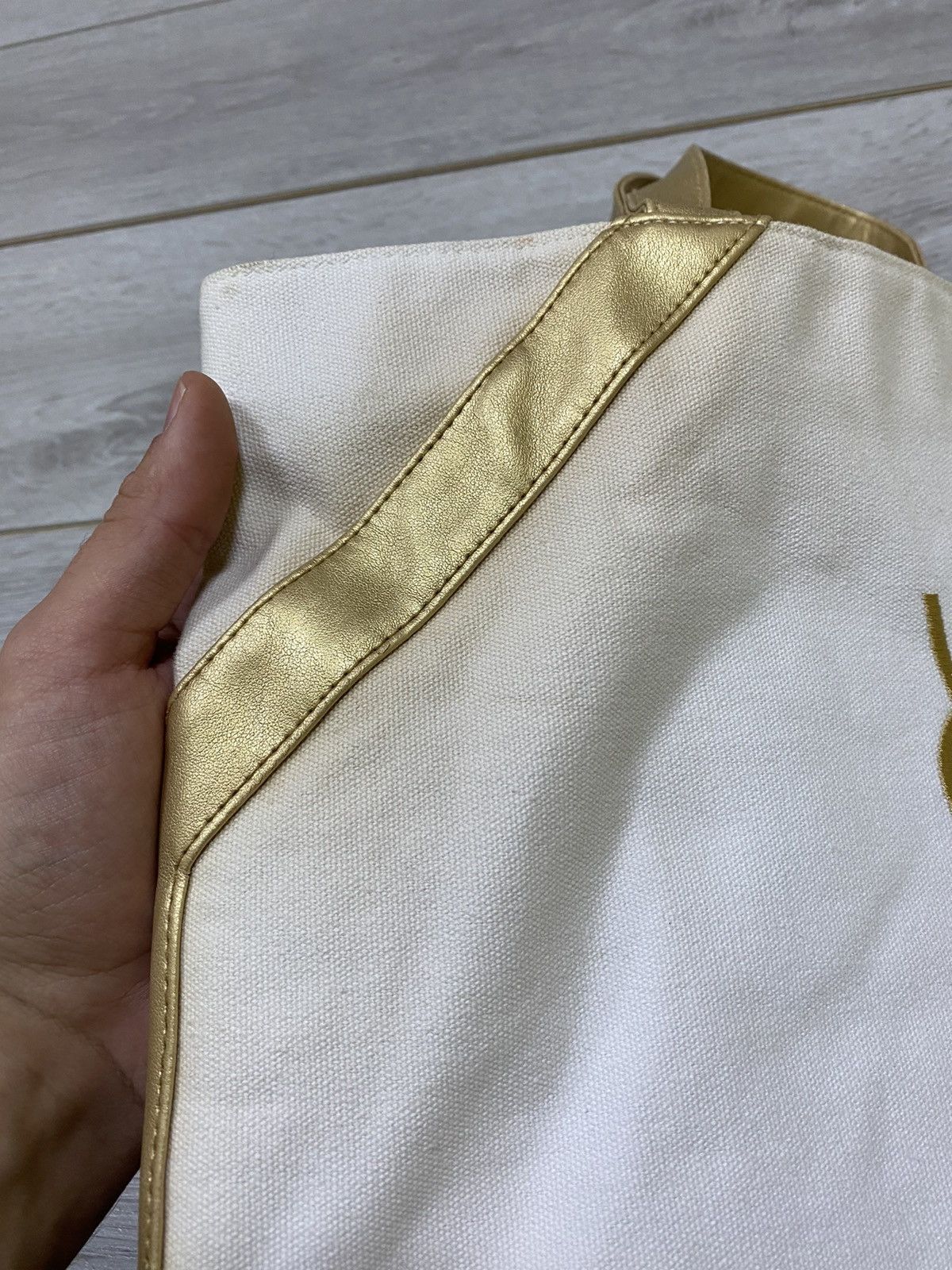 Yves Saint Laurent YSL Yves Saint Laurent vintage big logo shopper bag Size ONE SIZE - 3 Thumbnail
