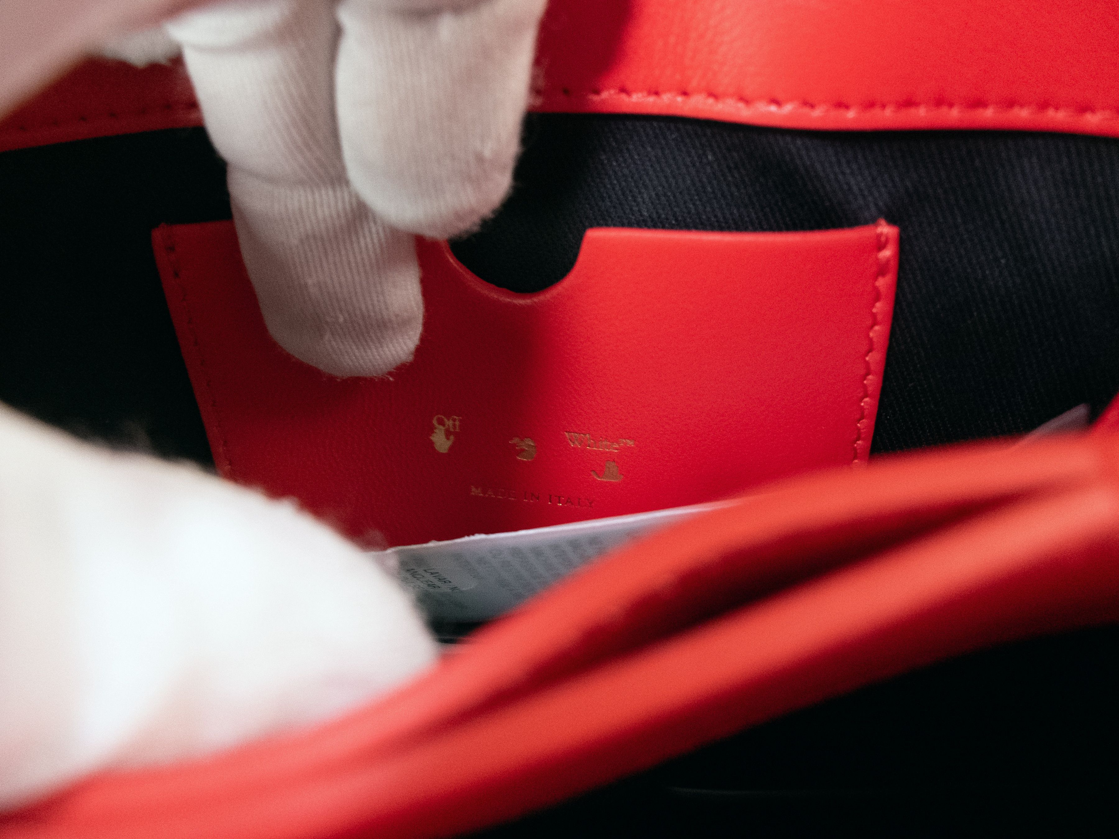 Off-White OFF-WHITE Jackhammer 19 red quilted chain shoulder bag NWT Size ONE SIZE - 17 Thumbnail