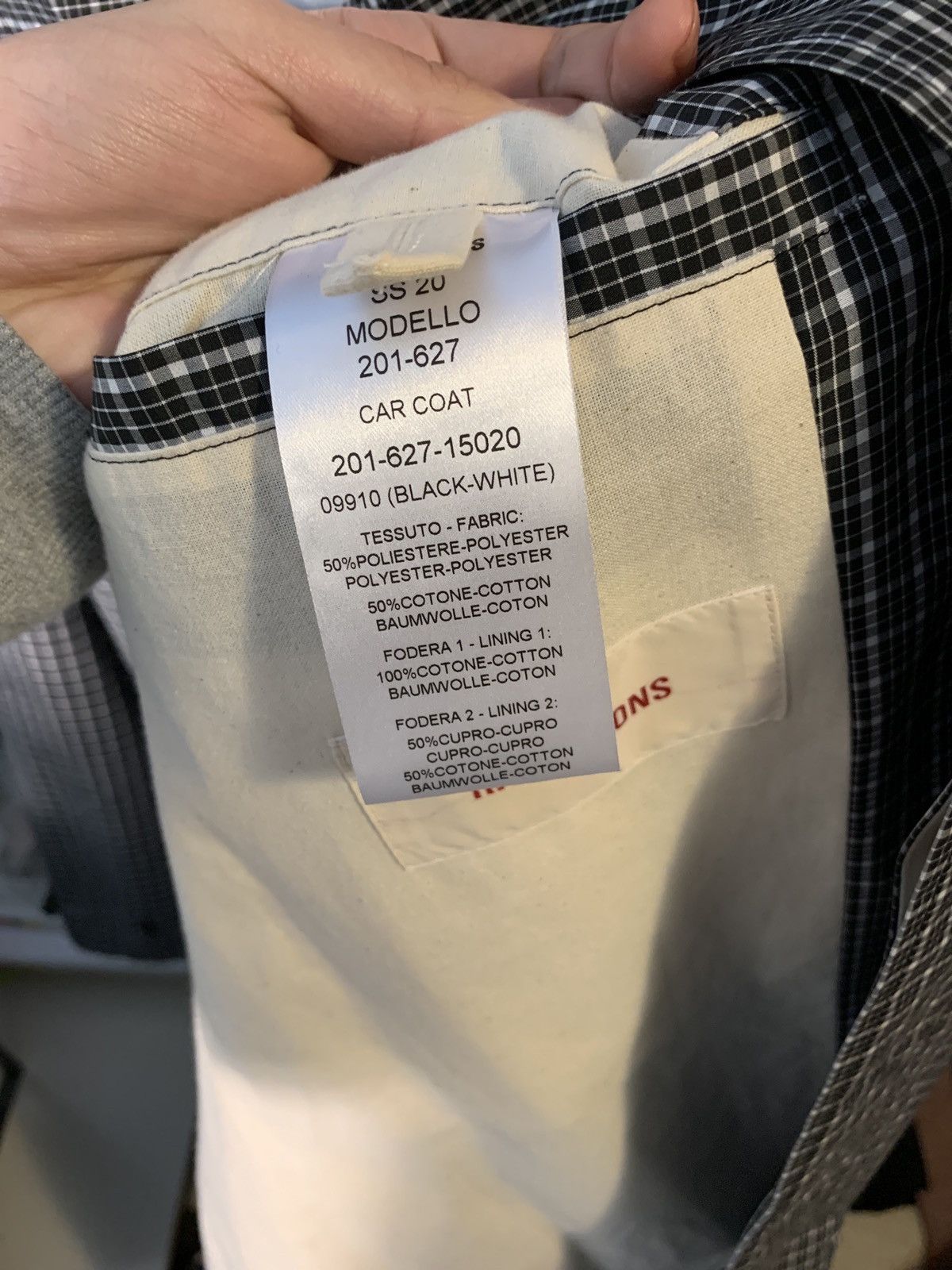 Raf by Raf Simons Raf Simon SS20 Car Coat Size US M / EU 48-50 / 2 - 6 Thumbnail