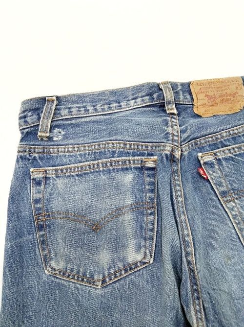 Levi's 80s Vintage Levi's 501 xx Made In USA Distressed Jeans 31x32 Size US 31 - 3 Thumbnail