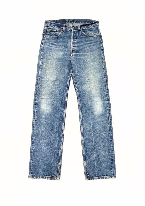 Levi's 80s Vintage Levi's 501 xx Made In USA Distressed Jeans 31x32 Size US 31 - 1 Thumbnail