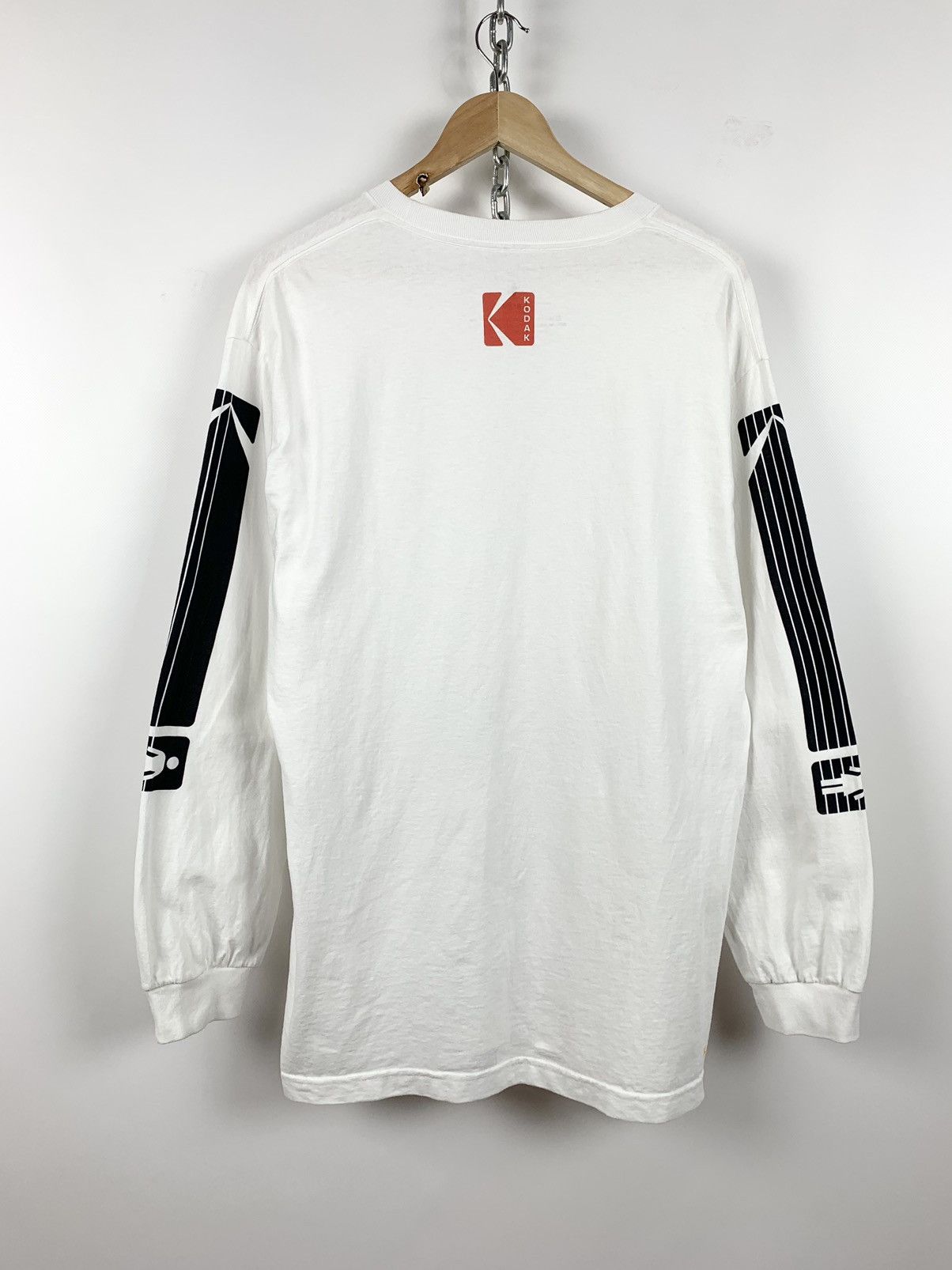 Girl Skateboards Kodak x Girl Skateboard White Long Sleeve Shirt Size US L / EU 52-54 / 3 - 3 Thumbnail
