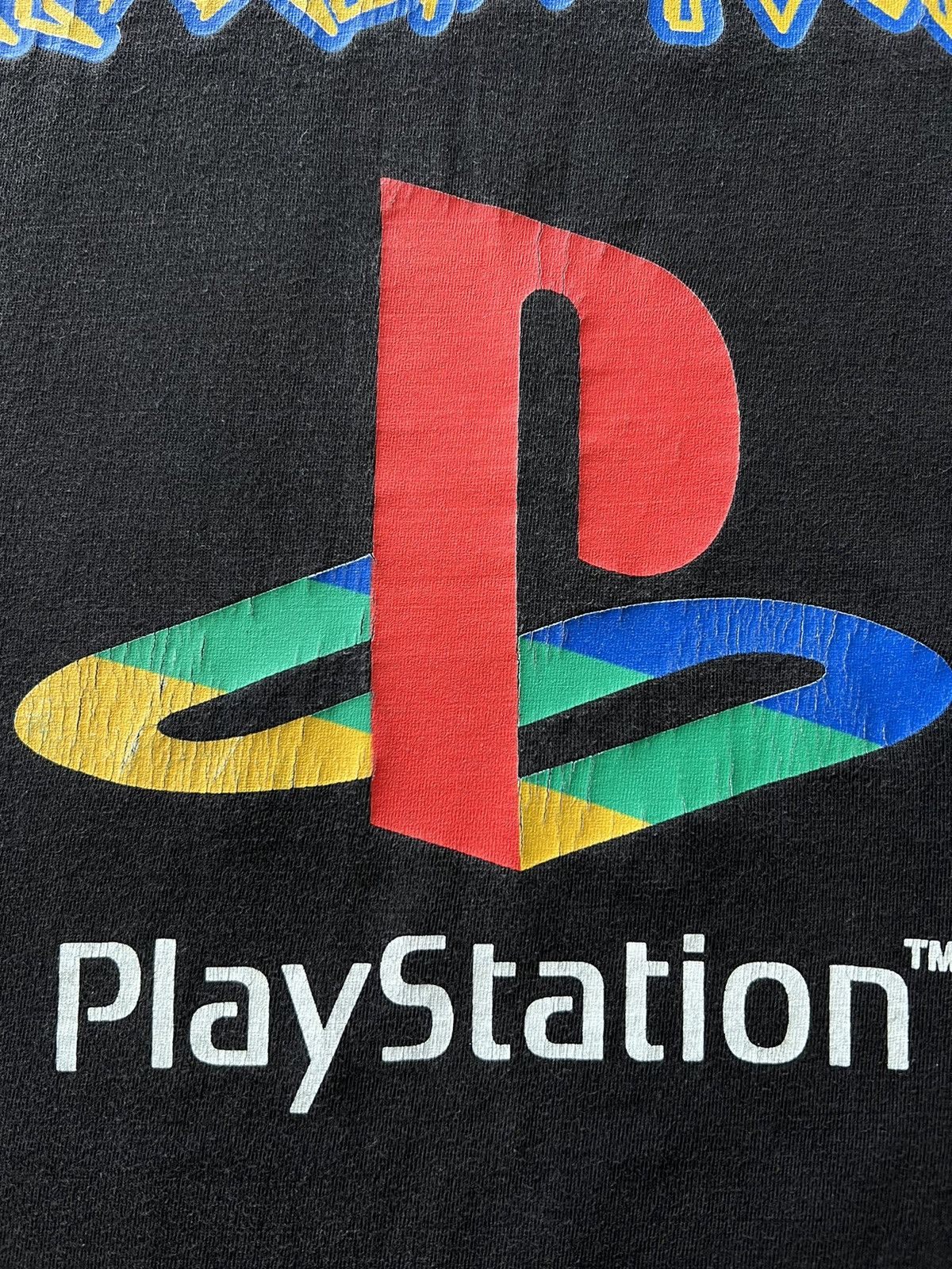 Playstation Vintage 1998 Playstation Adrenalin Tour Promo Black Tee Size US XL / EU 56 / 4 - 11 Thumbnail