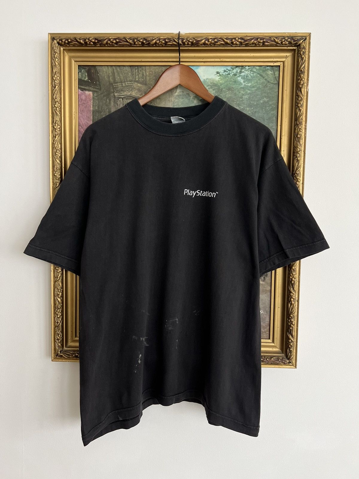 Playstation Vintage 1998 Playstation Adrenalin Tour Promo Black Tee Size US XL / EU 56 / 4 - 2 Thumbnail