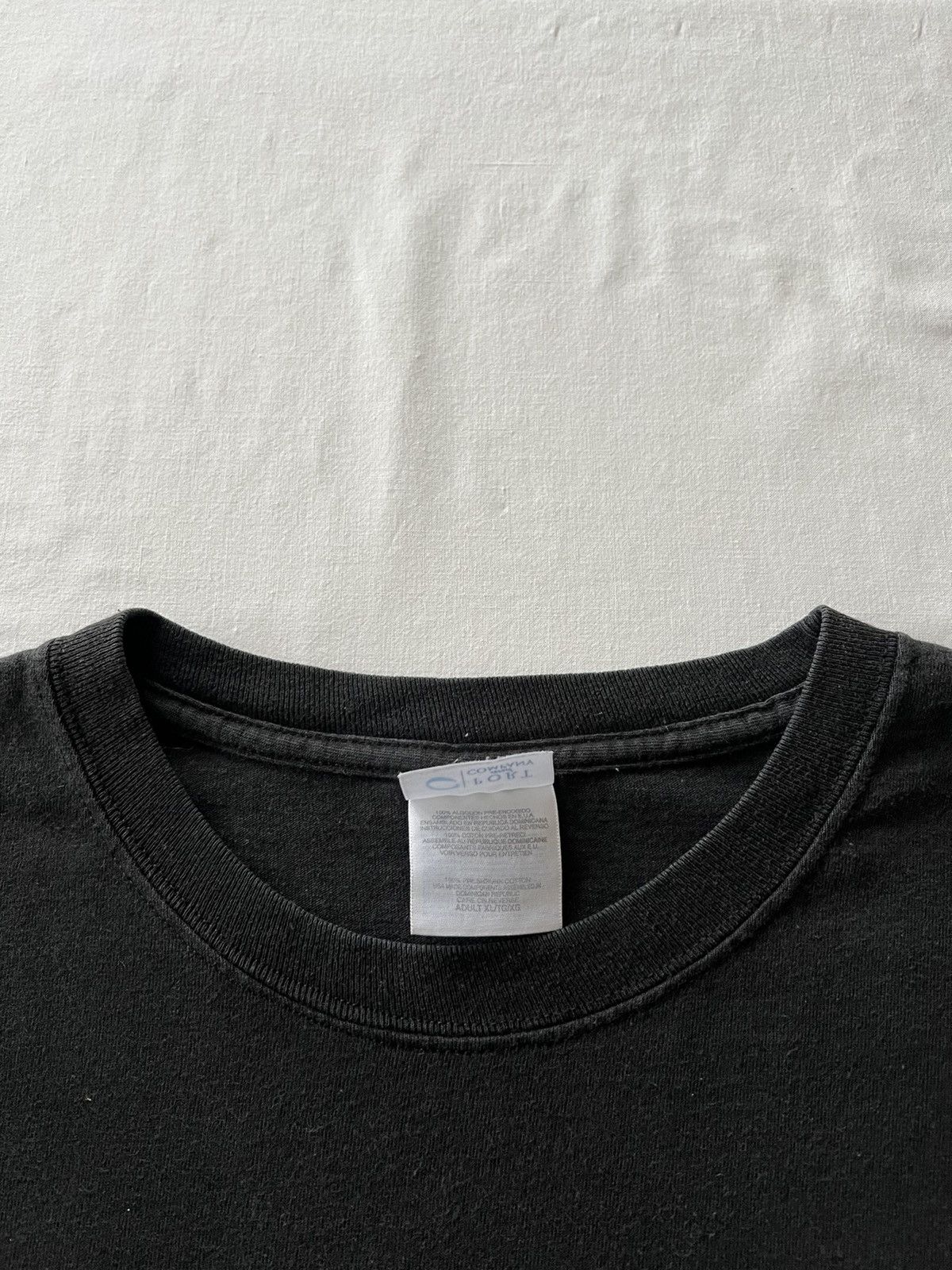 Apple Vintage 2000s Apple Small Logo Black Tee Size US XL / EU 56 / 4 - 5 Thumbnail