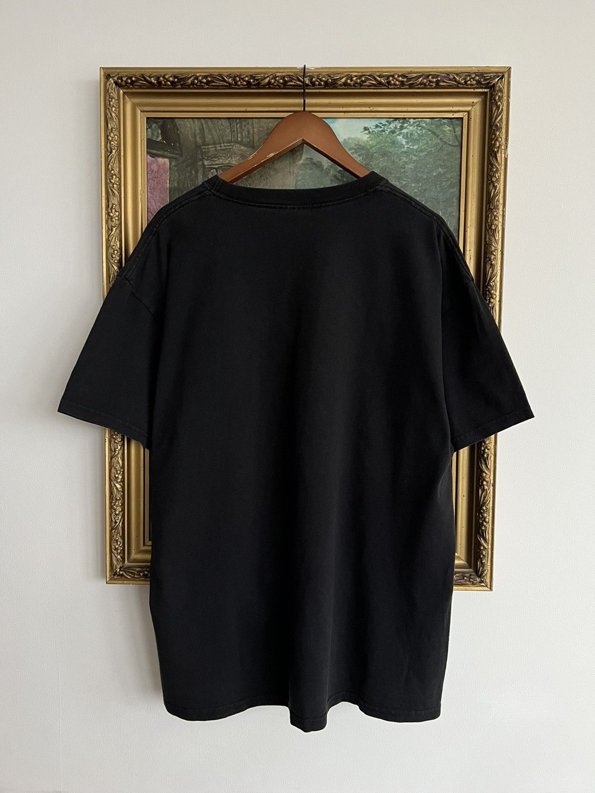 Apple Vintage 2000s Apple Small Logo Black Tee Size US XL / EU 56 / 4 - 2 Thumbnail
