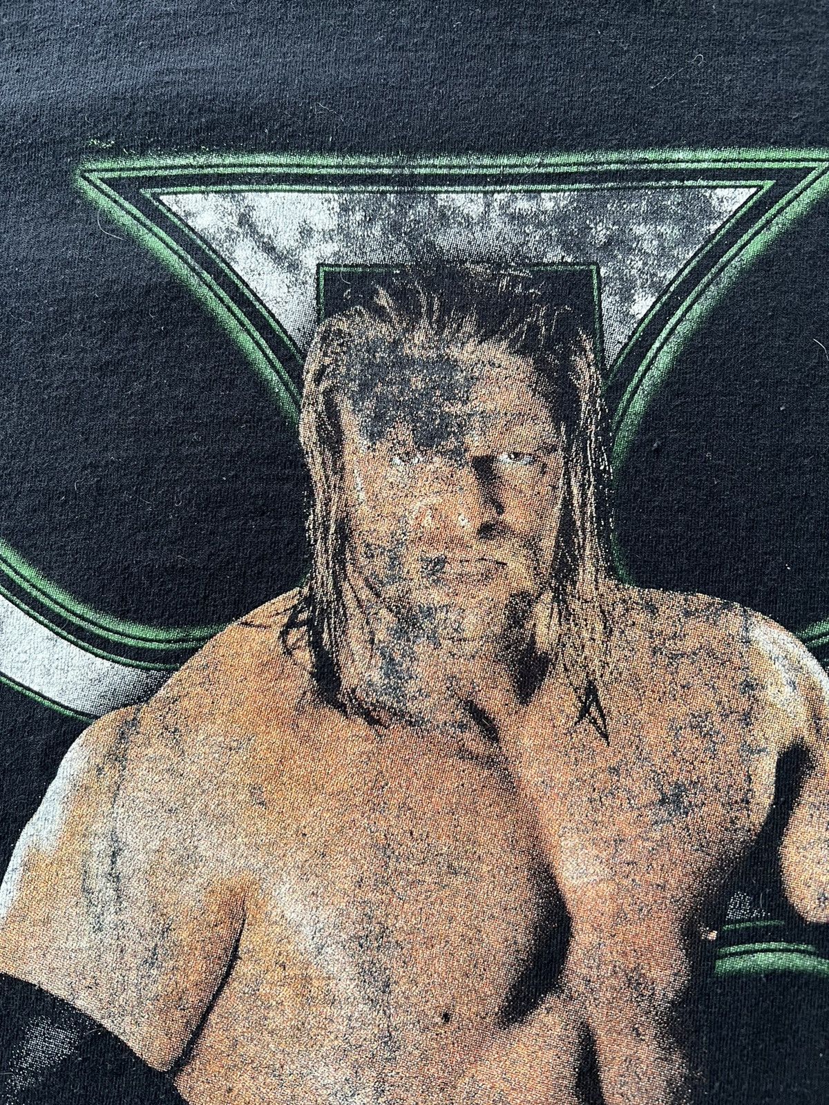 Vintage Vintage 2000s Triple H D-Generation X WWE Black Tee Size US L / EU 52-54 / 3 - 4 Thumbnail