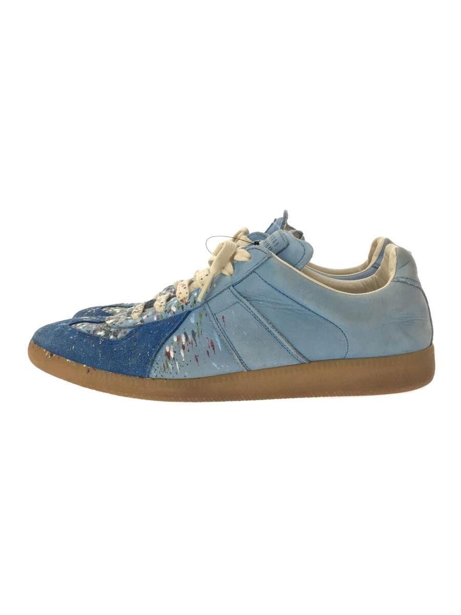 Maison Margiela Paint Splatter German Army Trainers Size US 8 / EU 41 - 1 Thumbnail