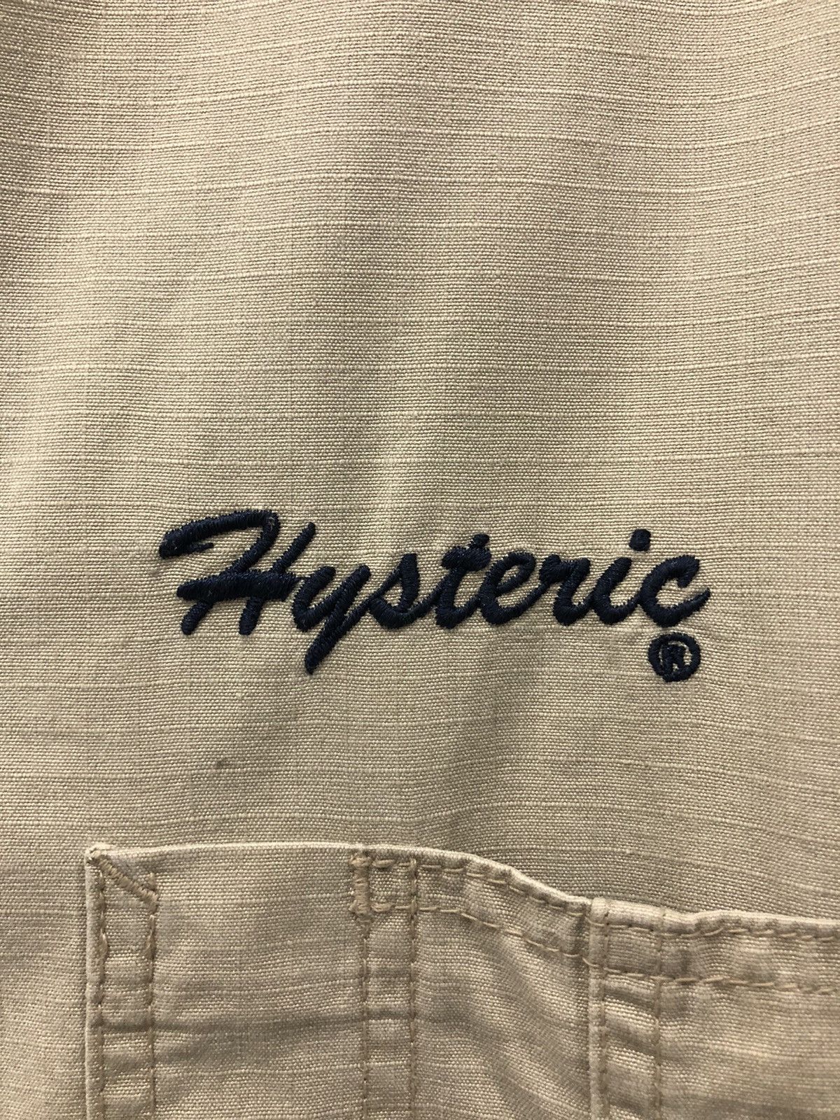Hysteric Glamour × Vintage Vintage Y2K Hysteric Glamour Beige Utility Coveralls Jumpsui Size US 41 - 3 Thumbnail