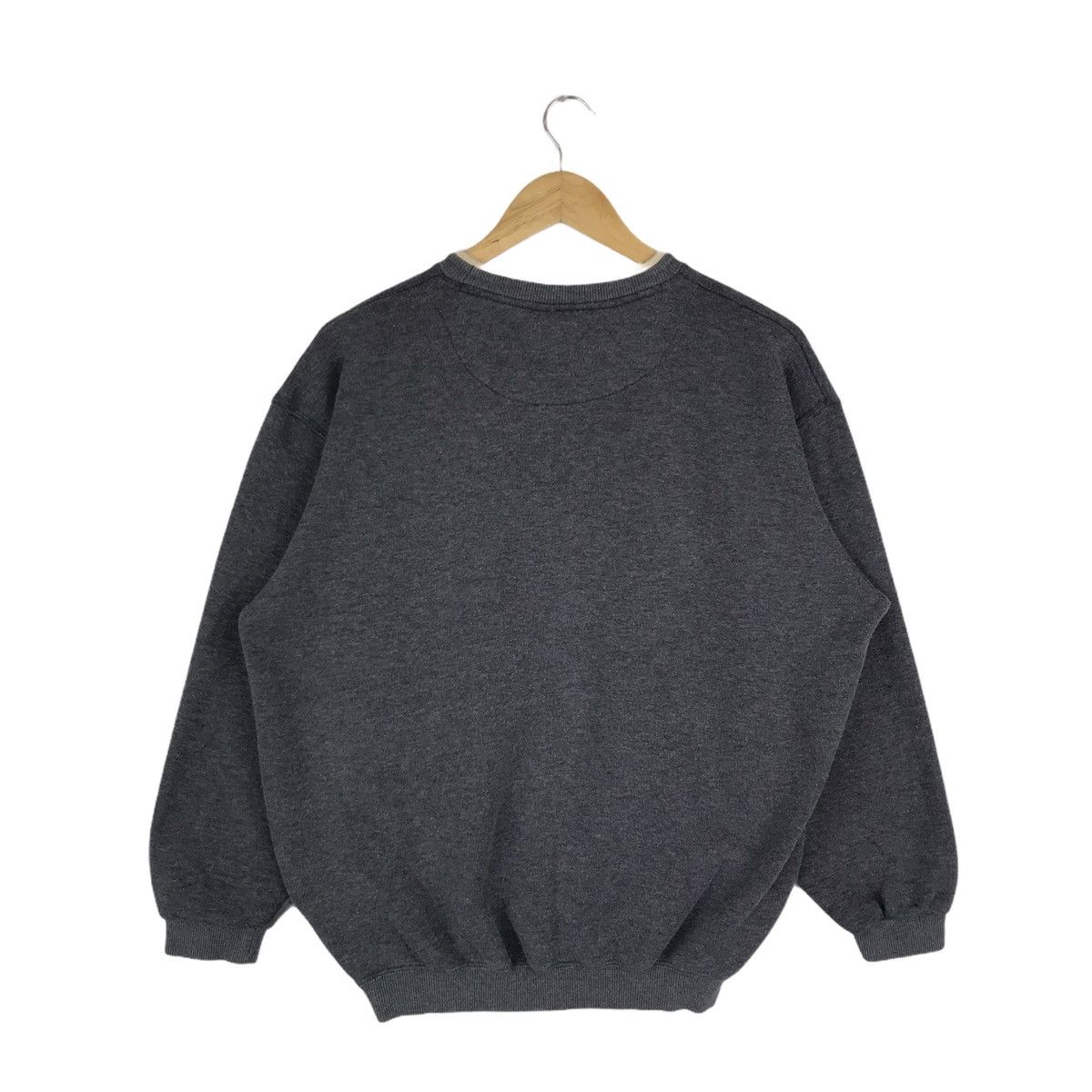 Hanes Vintage 80s Hanes Spell Out Crewneck Sweatshirt Size US L / EU 52-54 / 3 - 4 Thumbnail