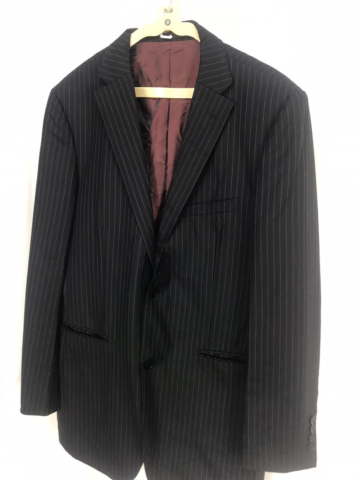Burberry × Japanese Brand Burberry black label stripe blazer /jacket Size 42L - 7 Thumbnail