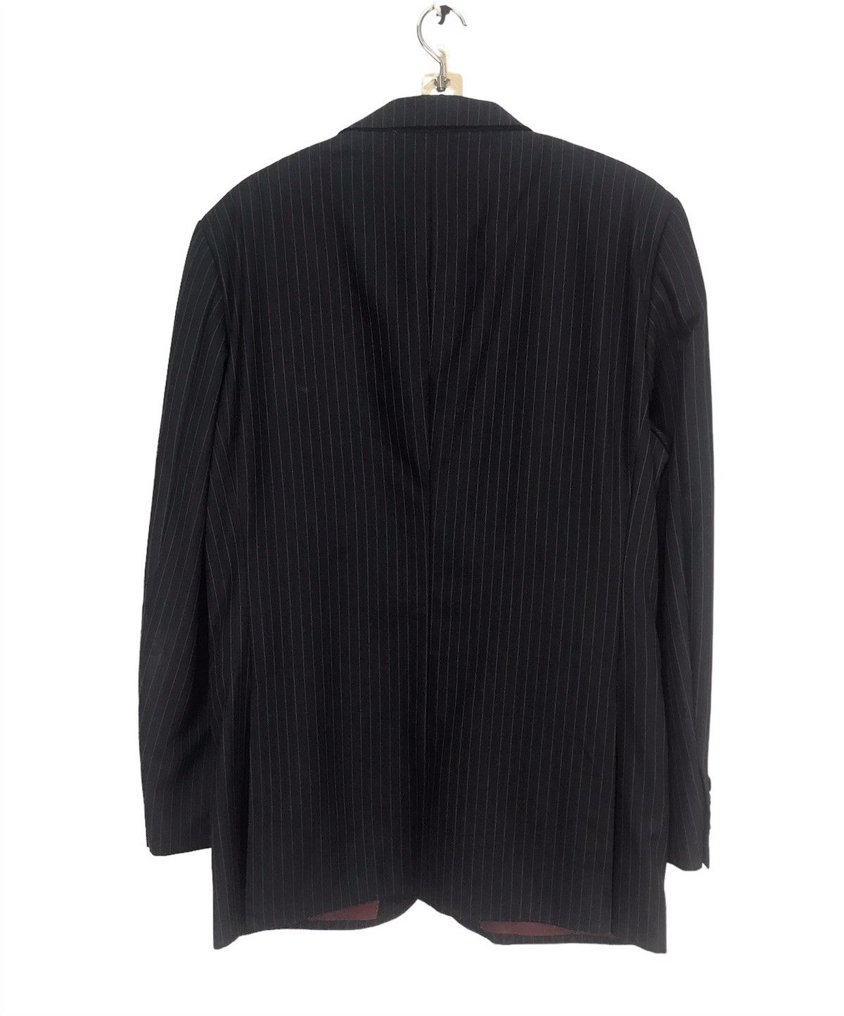 Burberry × Japanese Brand Burberry black label stripe blazer /jacket Size 42L - 2 Thumbnail