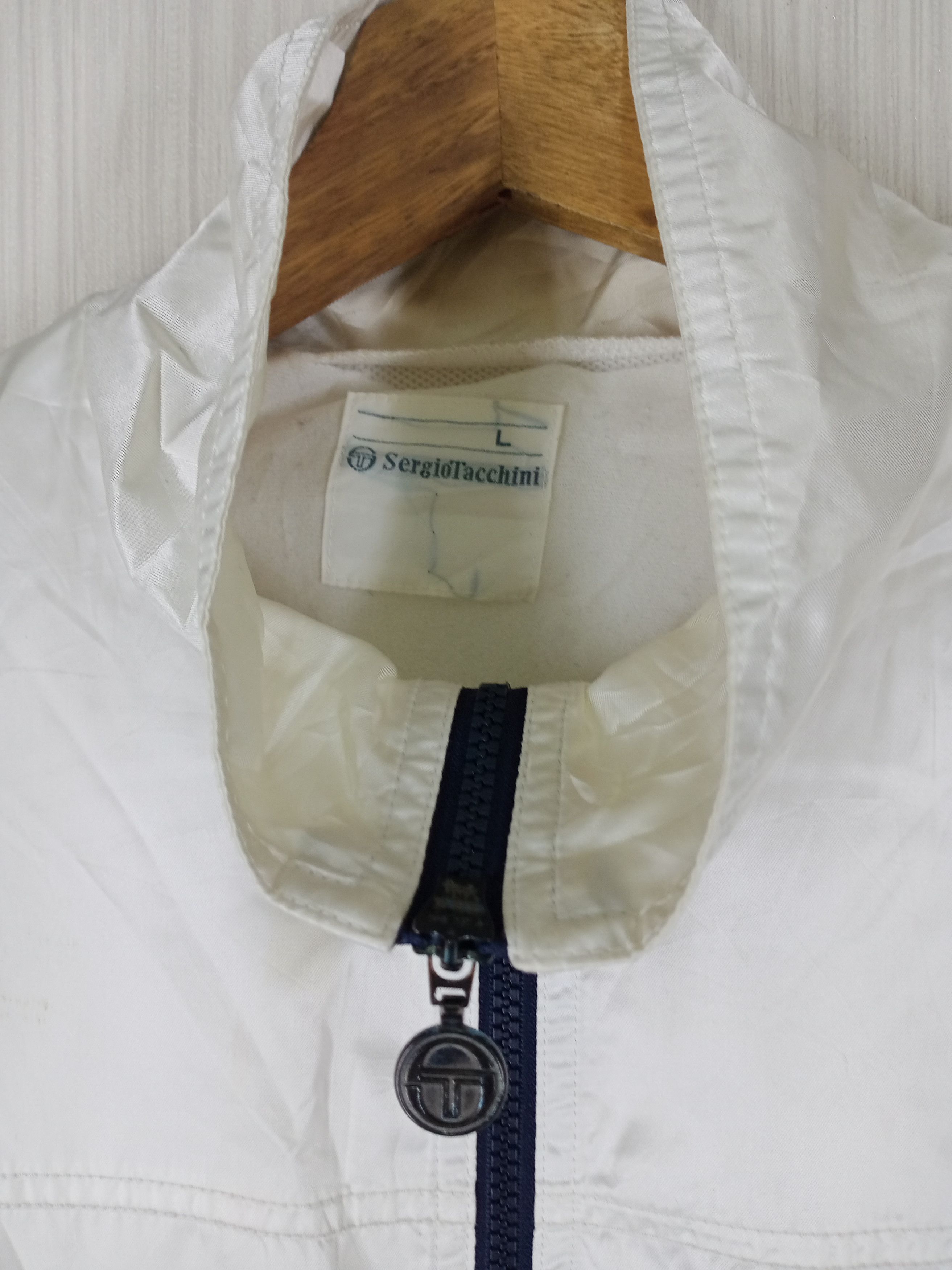Sergio Tacchini VINTAGE SERGIO TACCHINI BIG LOGO JACKET Size US L / EU 52-54 / 3 - 2 Thumbnail