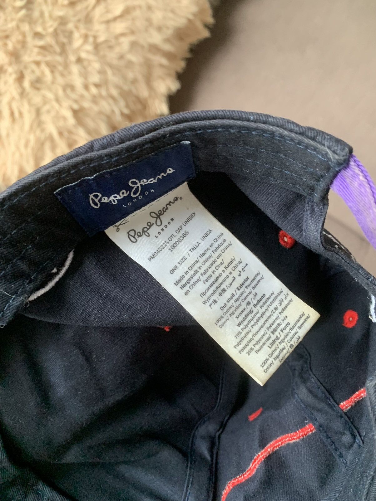 Red Bull Red Bull Racing Formula 1 Infiniti Pepe Jeans Cap Hat Size ONE SIZE - 9 Thumbnail