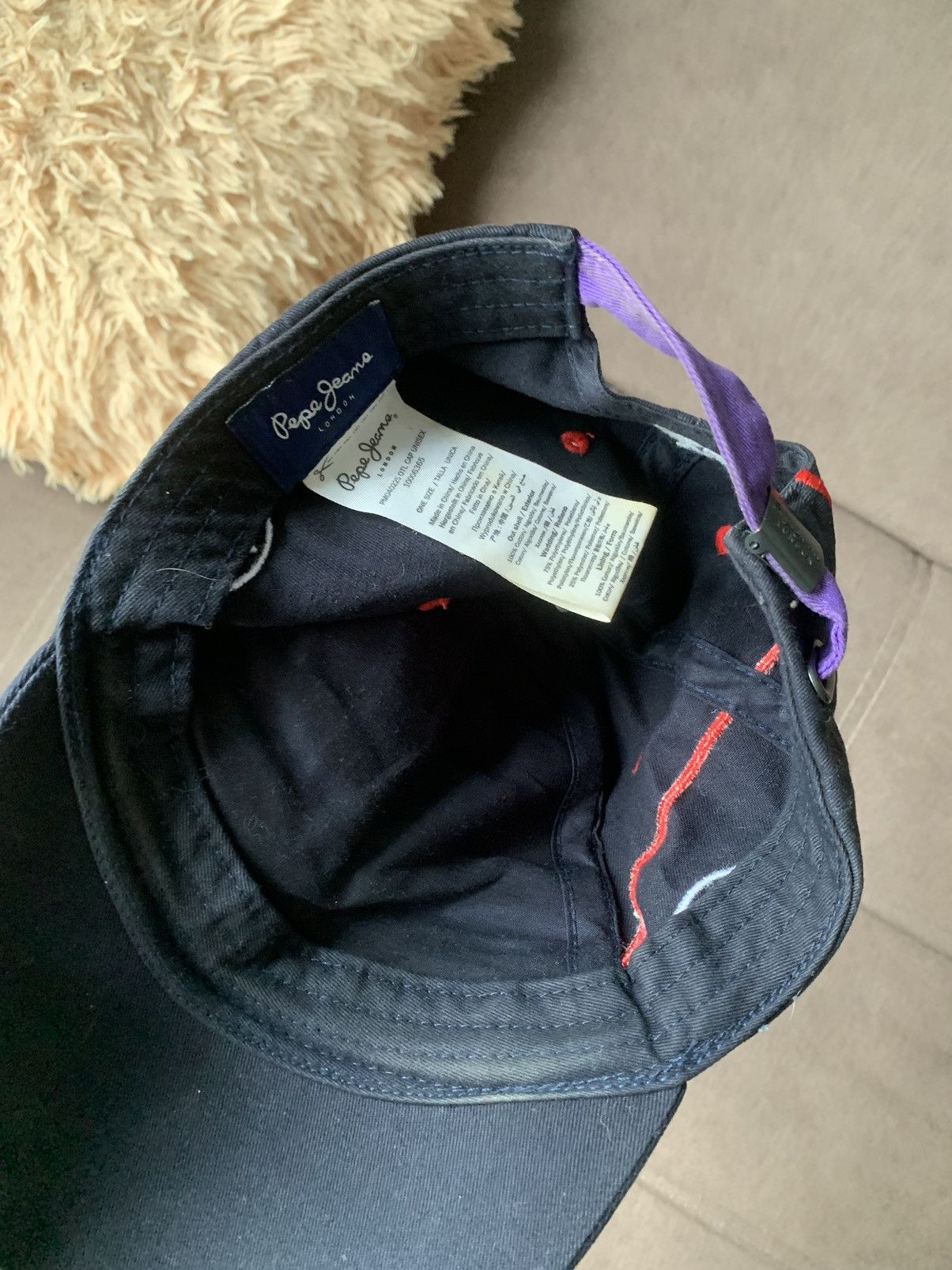 Red Bull Red Bull Racing Formula 1 Infiniti Pepe Jeans Cap Hat Size ONE SIZE - 8 Thumbnail