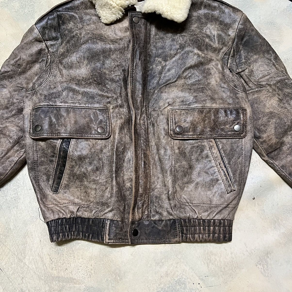 Japanese Brand Vintage Leather Jacket Size US M / EU 48-50 / 2 - 3 Thumbnail