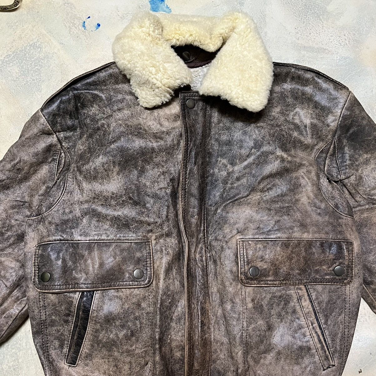 Japanese Brand Vintage Leather Jacket Size US M / EU 48-50 / 2 - 4 Thumbnail