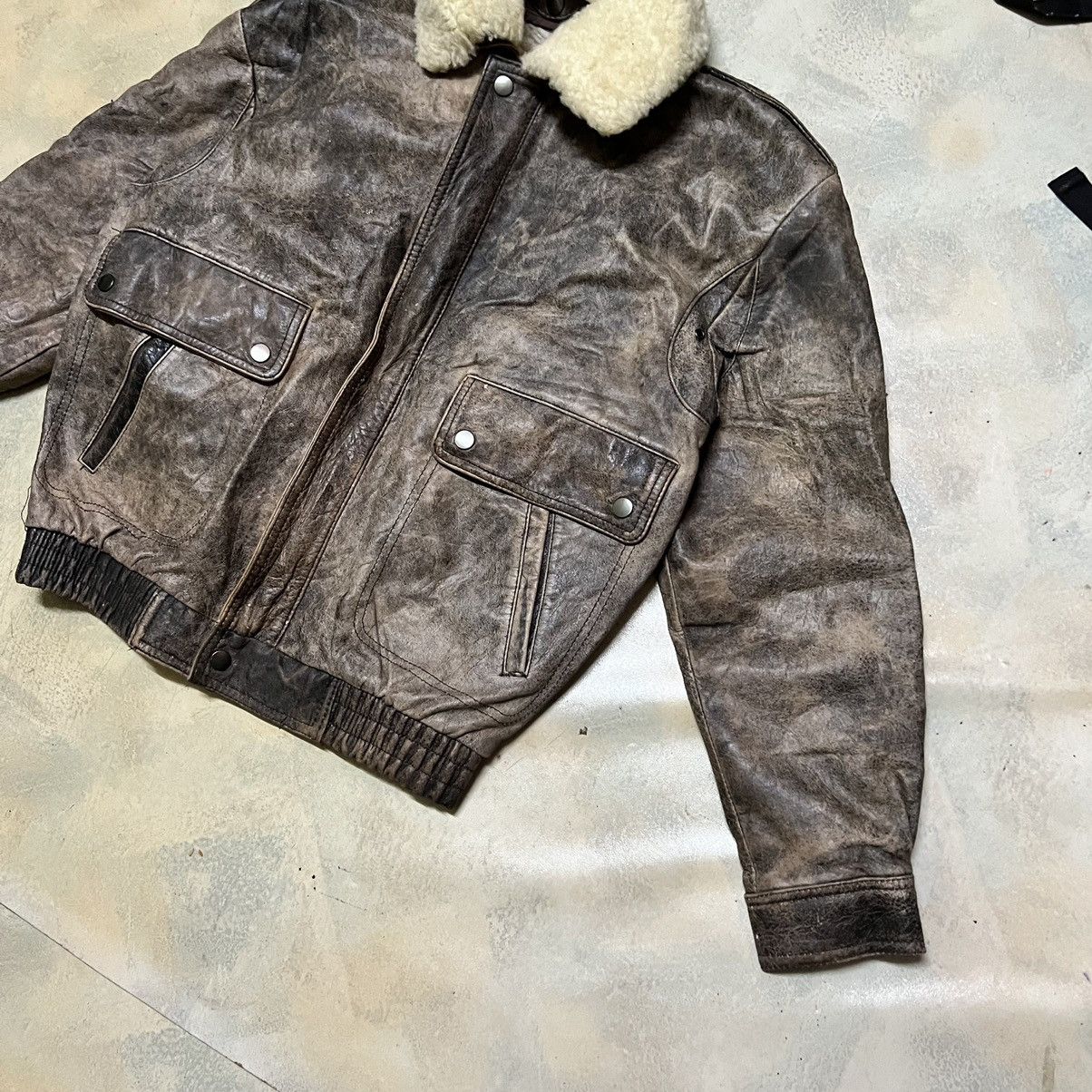 Japanese Brand Vintage Leather Jacket Size US M / EU 48-50 / 2 - 2 Thumbnail