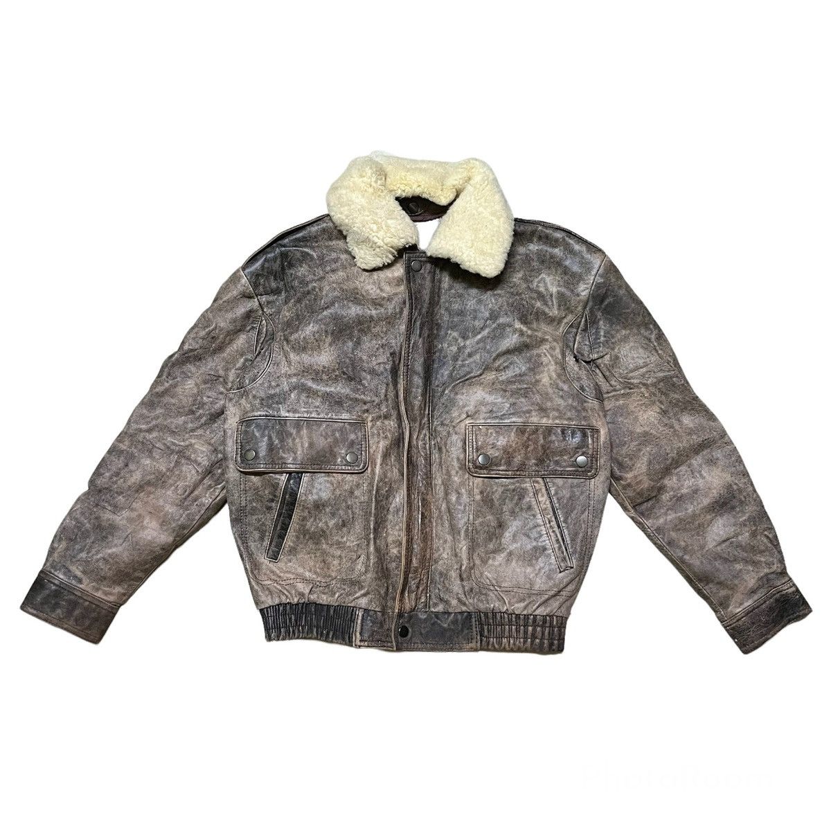 Japanese Brand Vintage Leather Jacket Size US M / EU 48-50 / 2 - 1 Thumbnail
