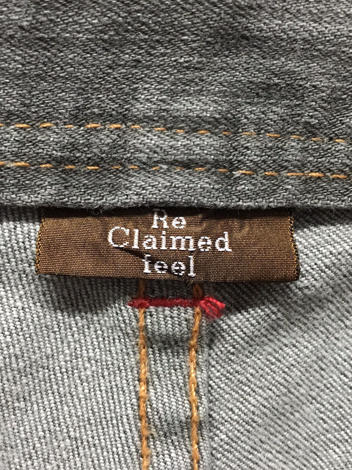 Designer × Japanese Brand Re Claimed Japan Cargo Denim Flare Pants Zipper Ankle Size US 29 - 14 Thumbnail