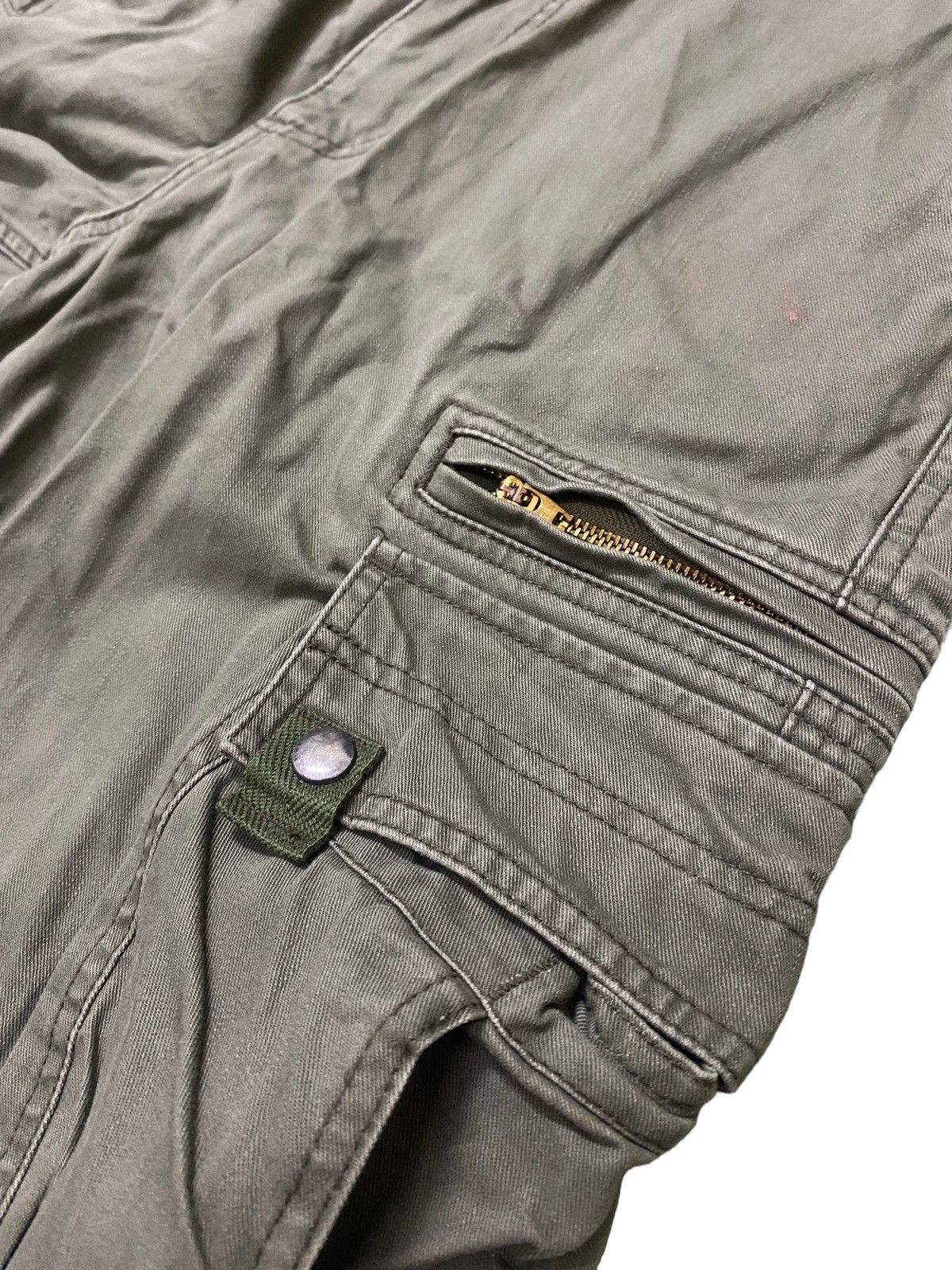 Schott 💥 Schott Nyc Military Cargo Pant Size US 31 - 6 Thumbnail