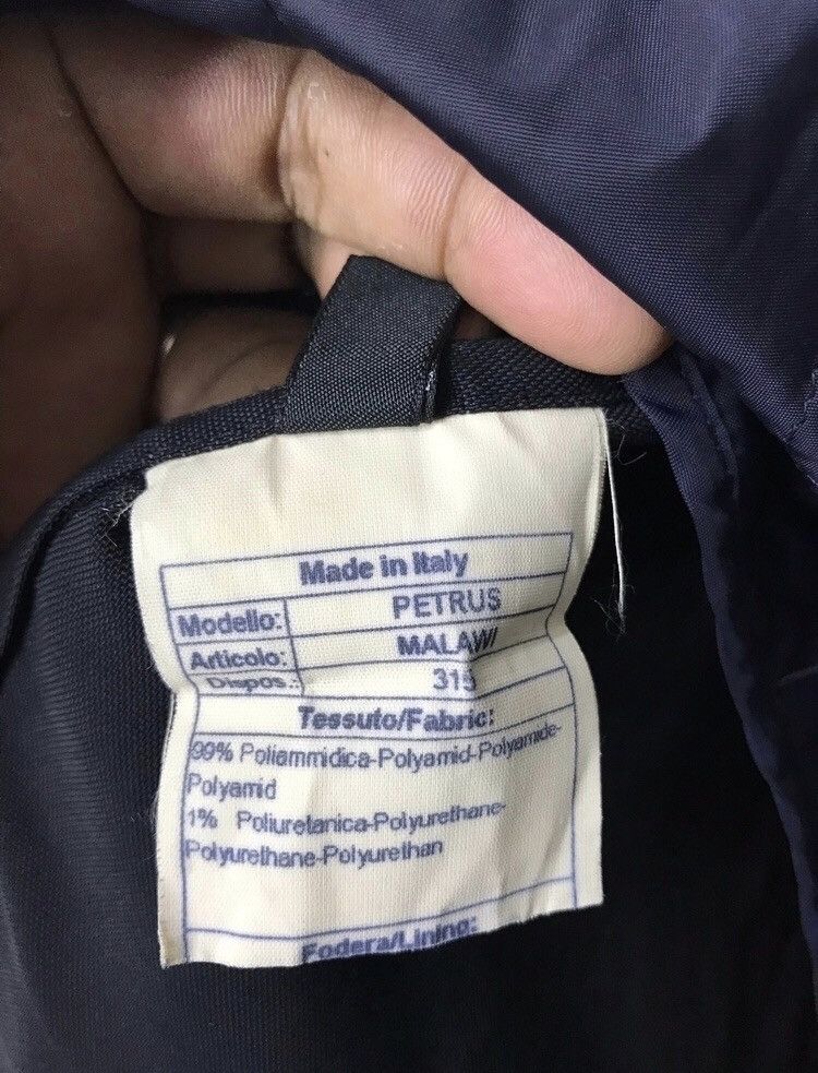 Bally × Vintage Bally Made In Italy Navy Blue Over Coat Jacket Size US L / EU 52-54 / 3 - 8 Thumbnail