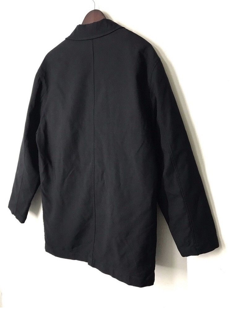 Bally × Vintage Bally Made In Italy Navy Blue Over Coat Jacket Size US L / EU 52-54 / 3 - 7 Thumbnail