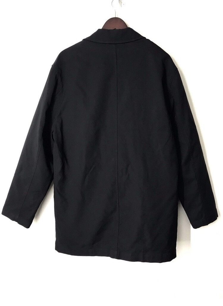 Bally × Vintage Bally Made In Italy Navy Blue Over Coat Jacket Size US L / EU 52-54 / 3 - 6 Thumbnail