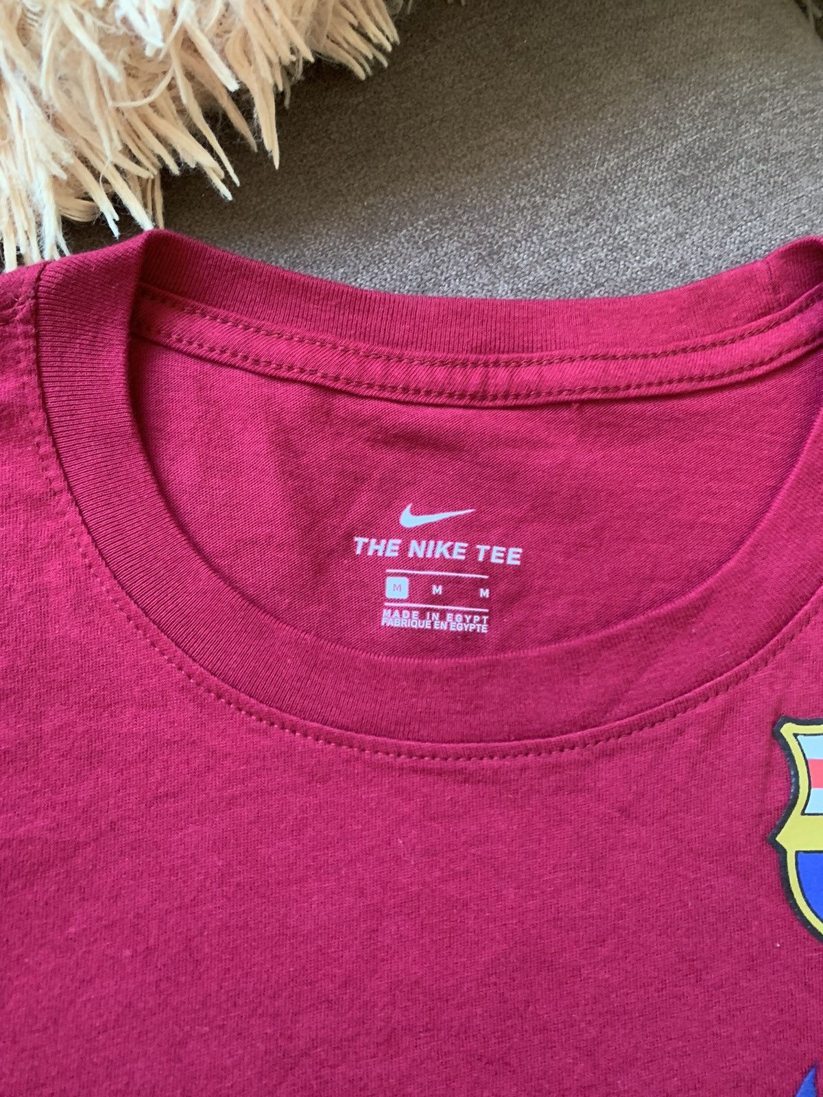 Nike Women's FC Barcelona 2020 Away Kit Tee t-shirt ladies Size M / US 6-8 / IT 42-44 - 4 Thumbnail