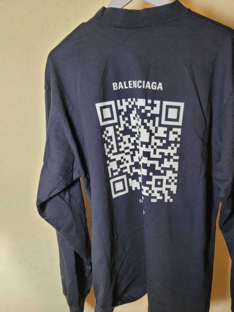 Balenciaga *New* Unique Balenciaga Longsleeve Slava Ukraini (Brand-New) Size US M / EU 48-50 / 2 - 3 Thumbnail