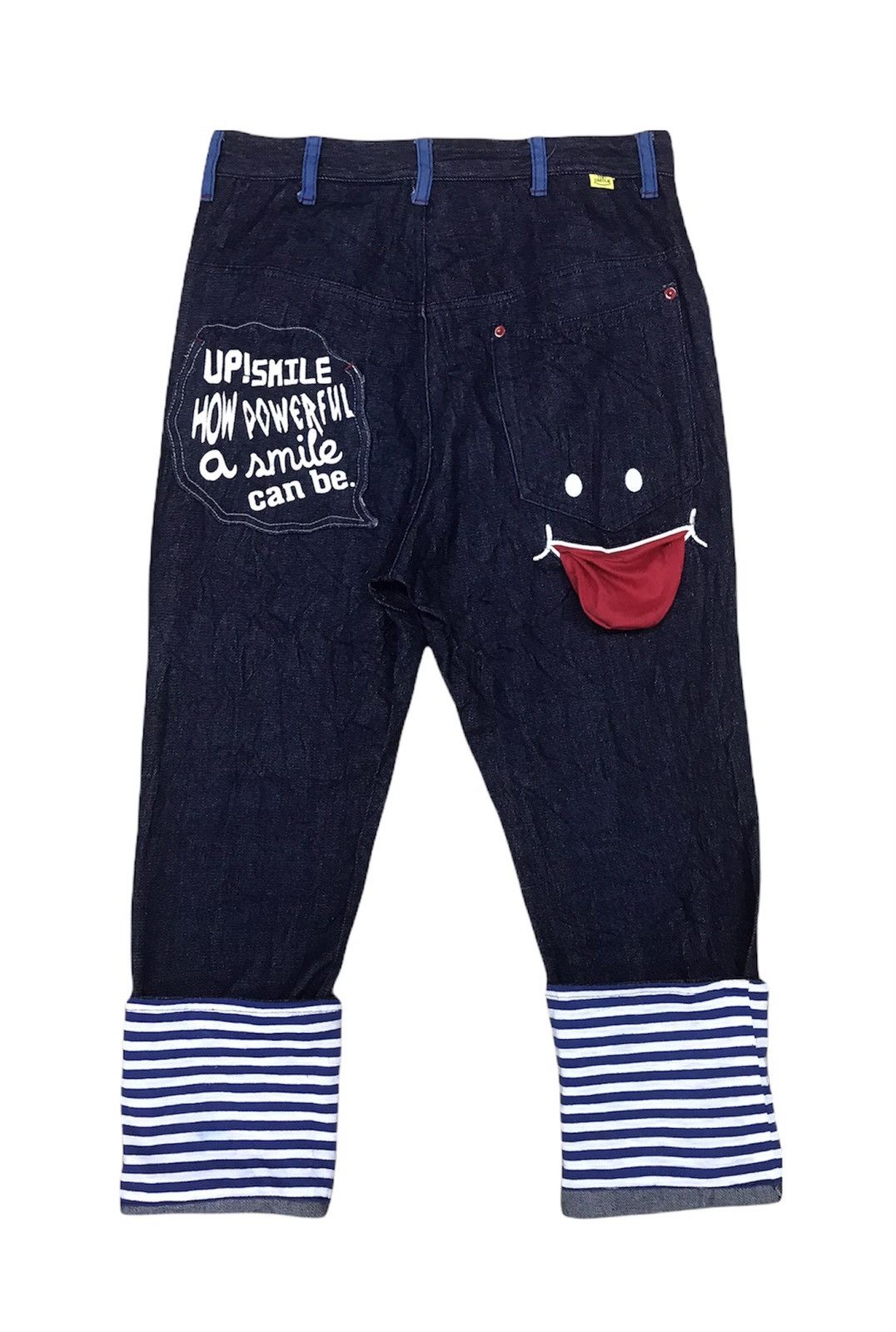 Designer × Japanese Brand Limited!! Up Smile Denim Size 31 Size US 31 - 4 Thumbnail