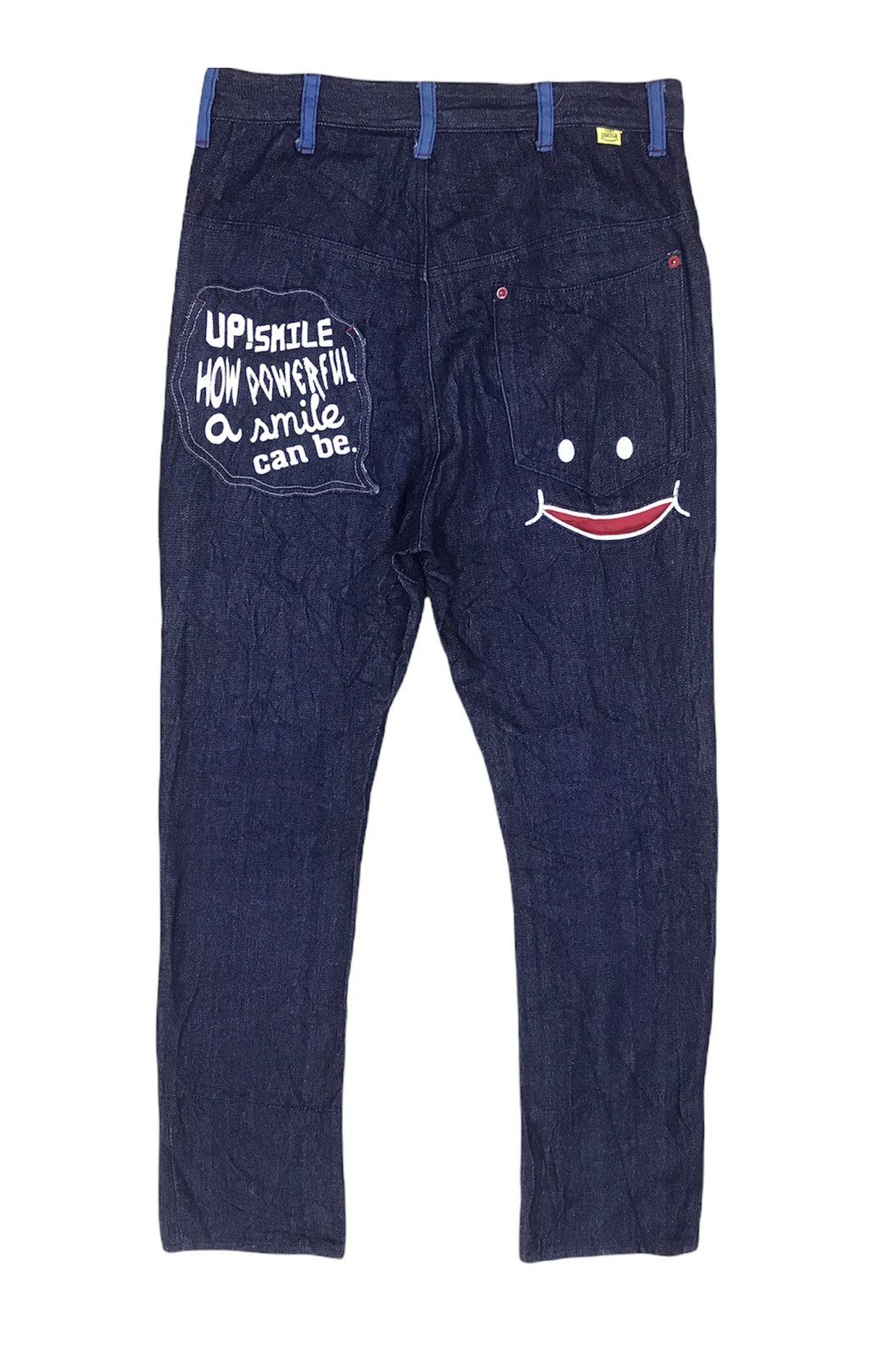 Designer × Japanese Brand Limited!! Up Smile Denim Size 31 Size US 31 - 1 Thumbnail