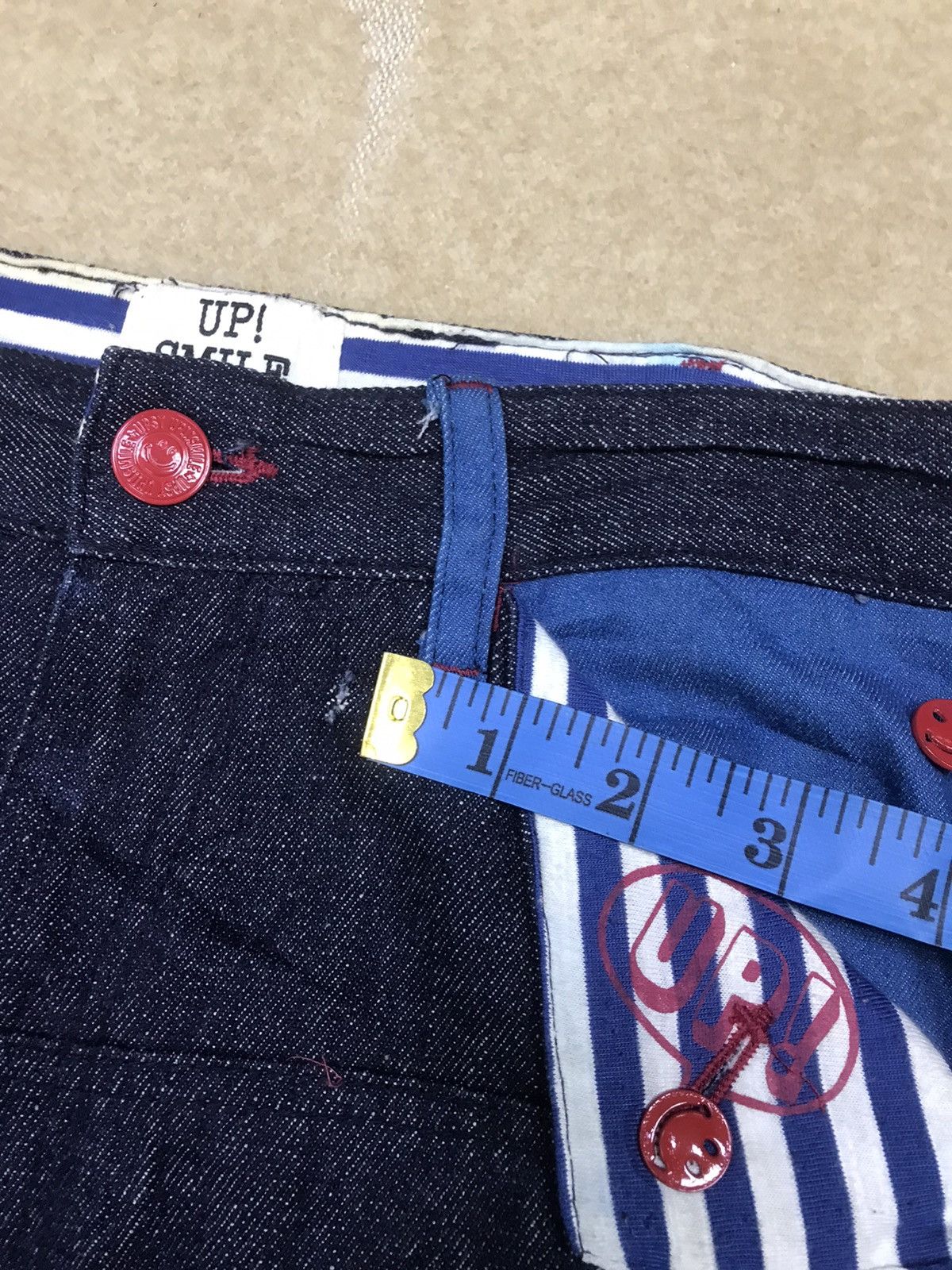 Designer × Japanese Brand Limited!! Up Smile Denim Size 31 Size US 31 - 11 Thumbnail